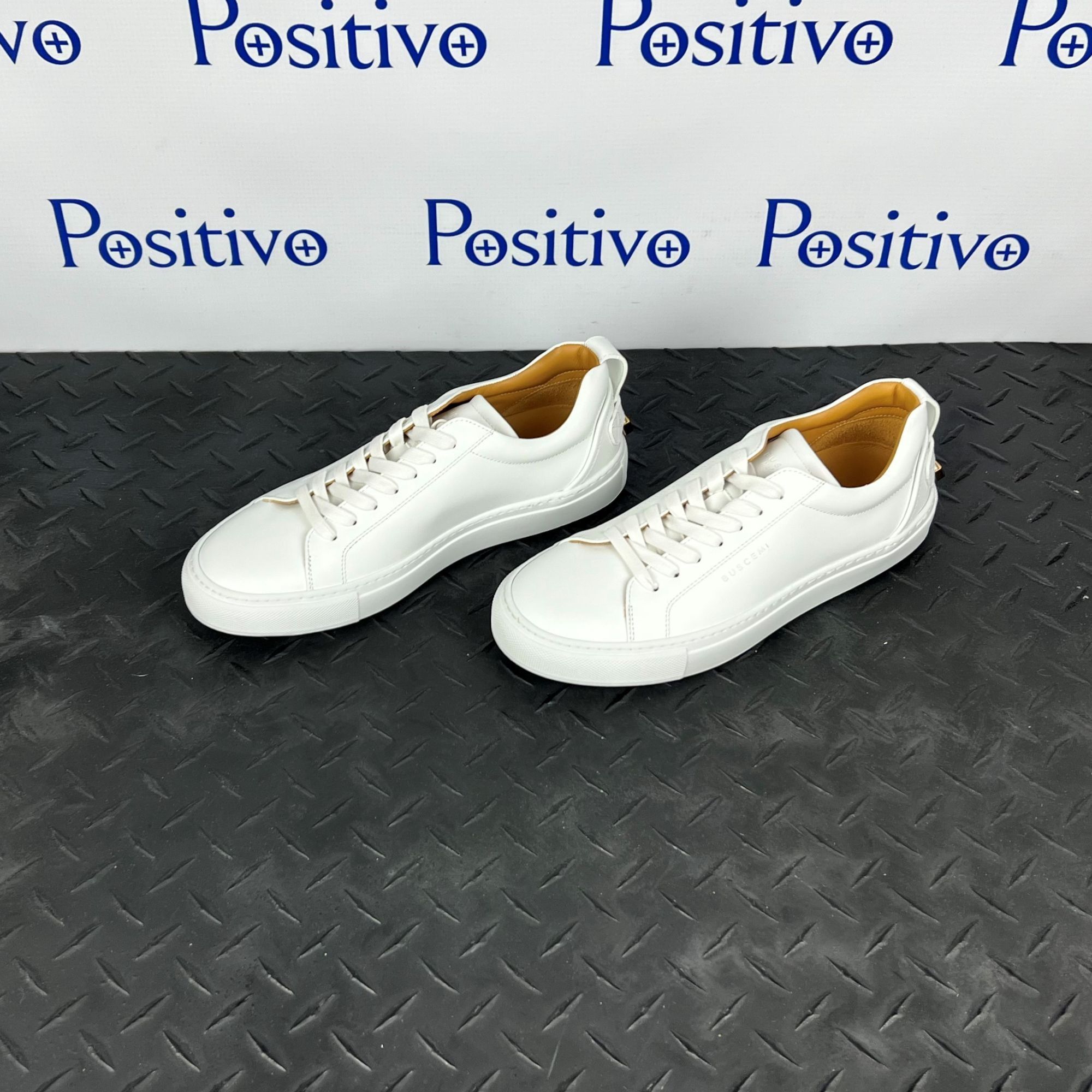 Buscemi Buscemi Lyndon White Leather Sneakers US 7 EU 40 Size US 7 / EU 40 - 3 Thumbnail