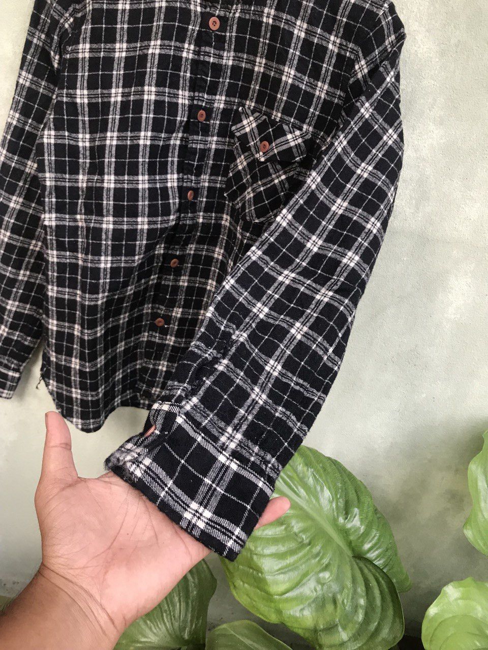 Comme des Garcons AD2012 COMME Des GARCONS HOMME WOOL FLANNER Size US L / EU 52-54 / 3 - 5 Thumbnail
