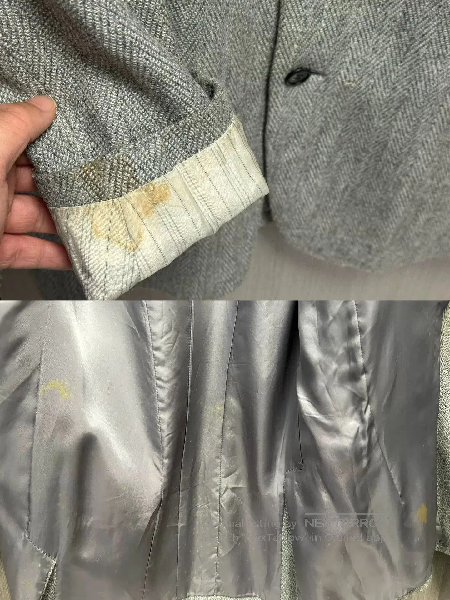Y's for Men Yohji Yamamoto 94aw Herringbone Suit. Size US M / EU 48-50 / 2 - 9 Thumbnail