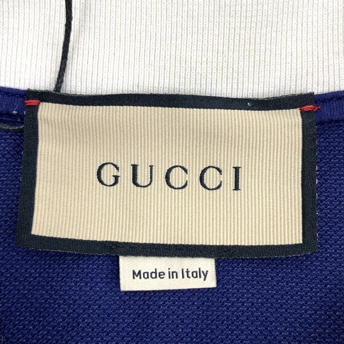Gucci Gucci Collared Single-breasted Short Sleeve Polo Shirt K26WX Size US XL / EU 56 / 4 - 6 Thumbnail