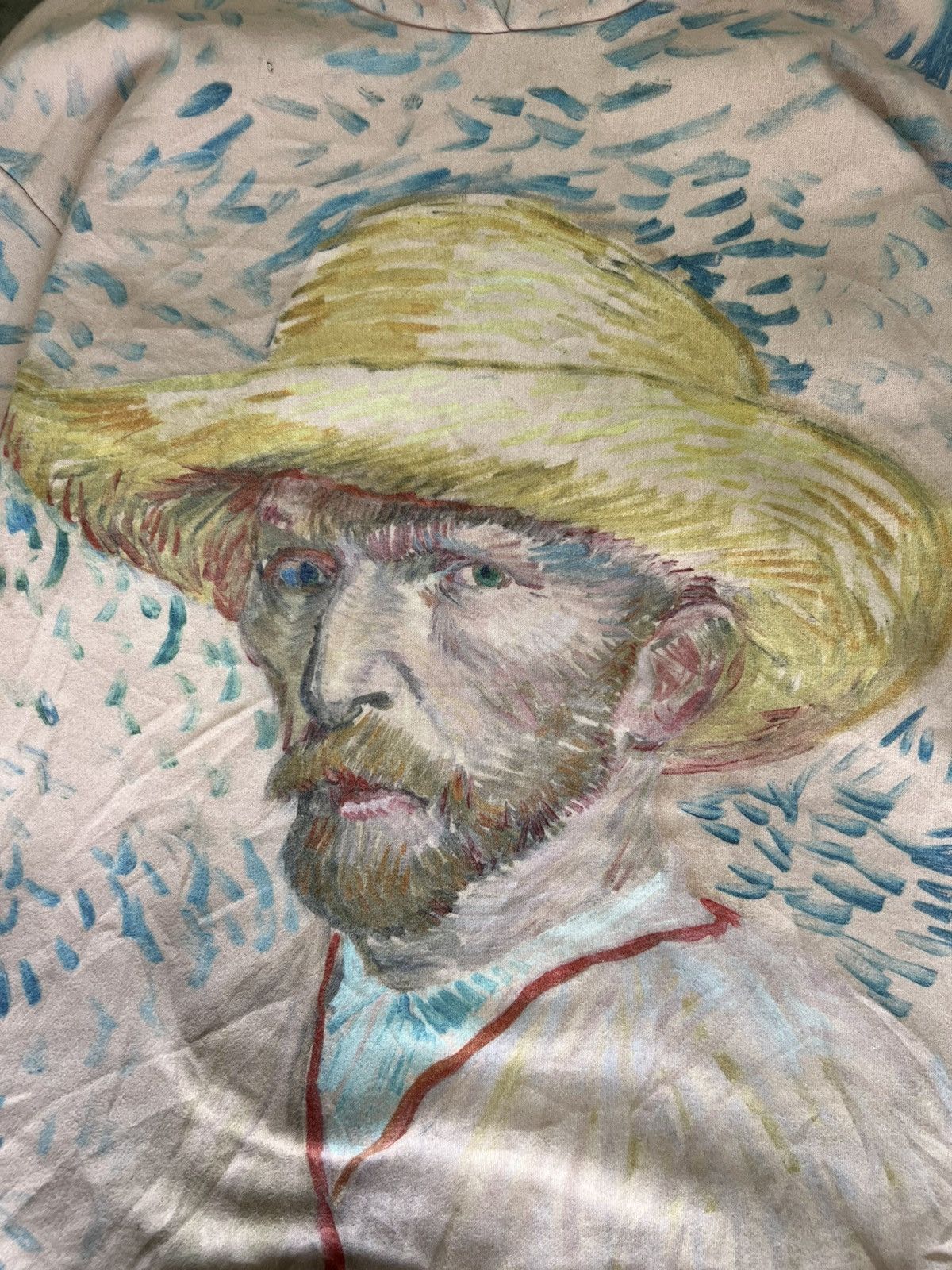 Vintage Vincent Van Gogh Art Painting Lace Up Hoodie Size US L / EU 52-54 / 3 - 4 Thumbnail