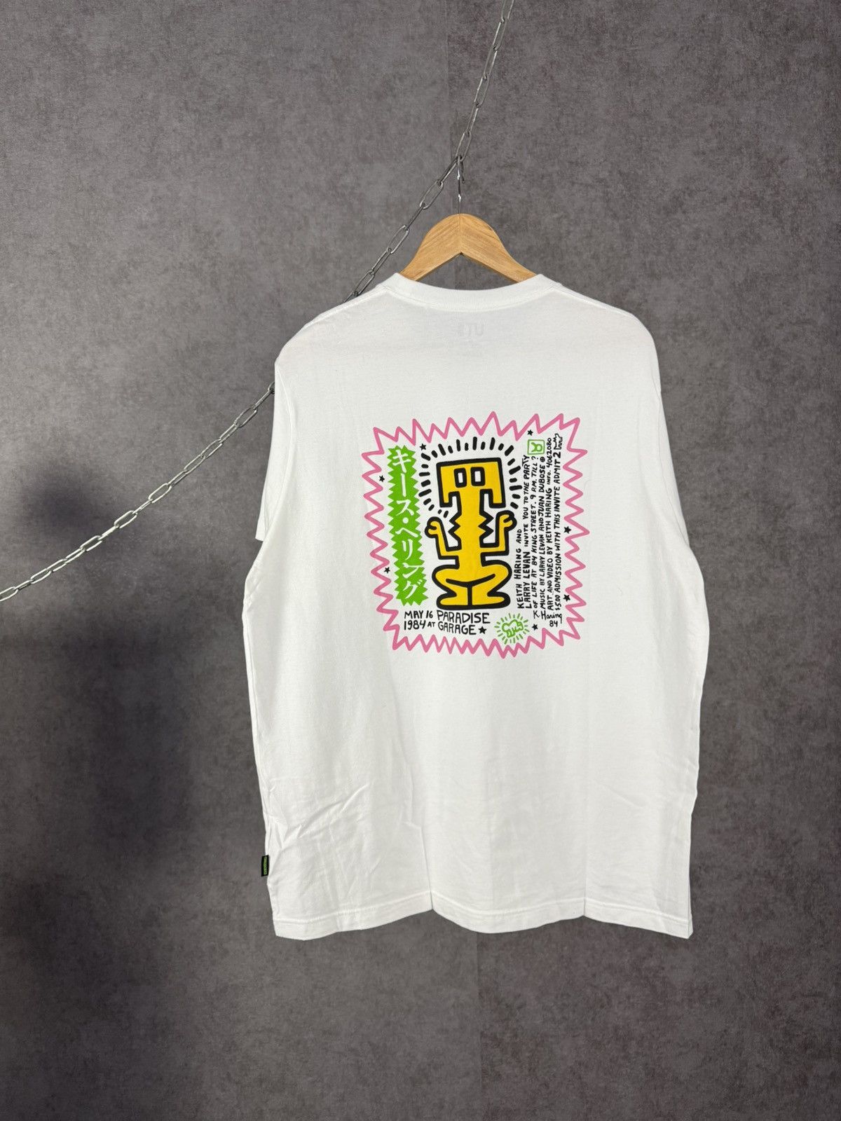 Keith Haring Keith Haring x Uniqlo art overprinted designer tee Size US XL / EU 56 / 4 - 2 Thumbnail