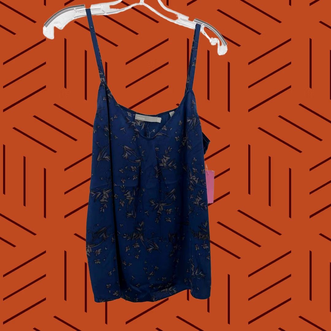Vince Vince Navy Size Medium Tank Top Size M / US 6-8 / IT 42-44 - 1 Thumbnail