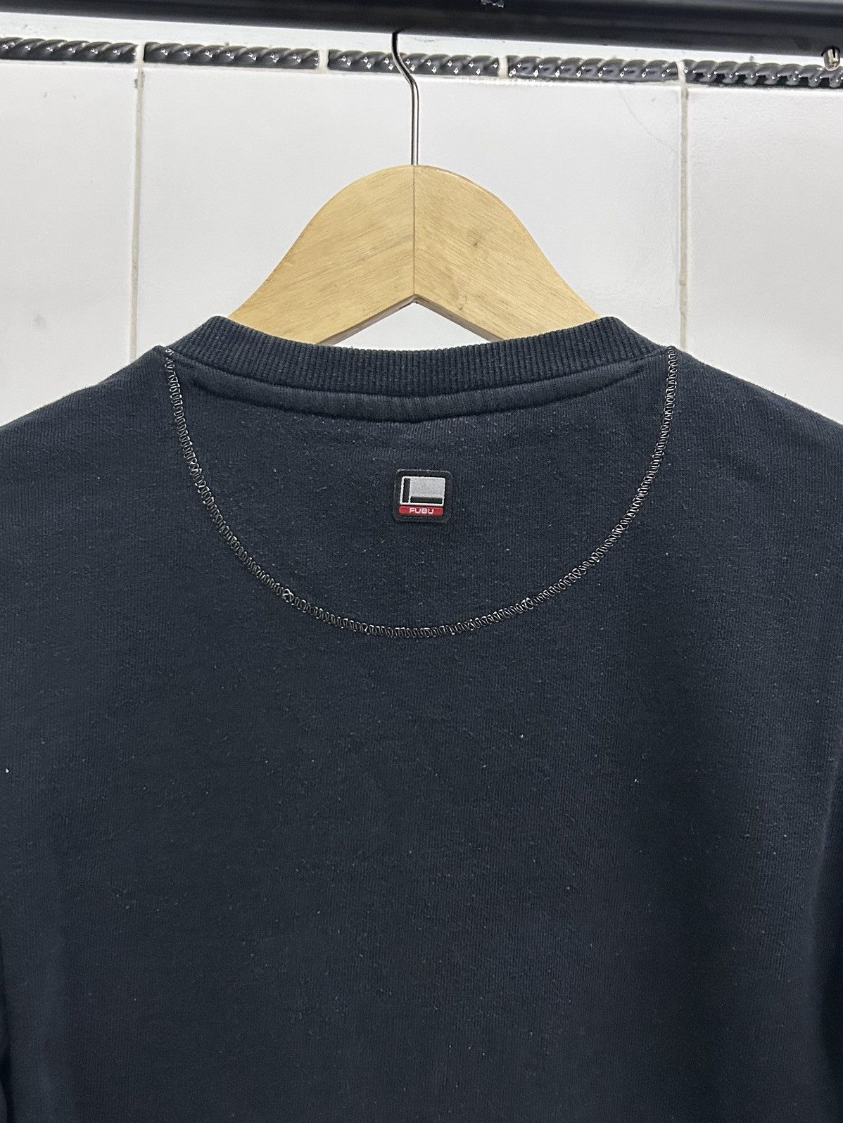 Fubu × Vintage Vintage Fubu The Collection Crewneck Naturaly Faded Size S / US 4 / IT 40 - 9 Thumbnail