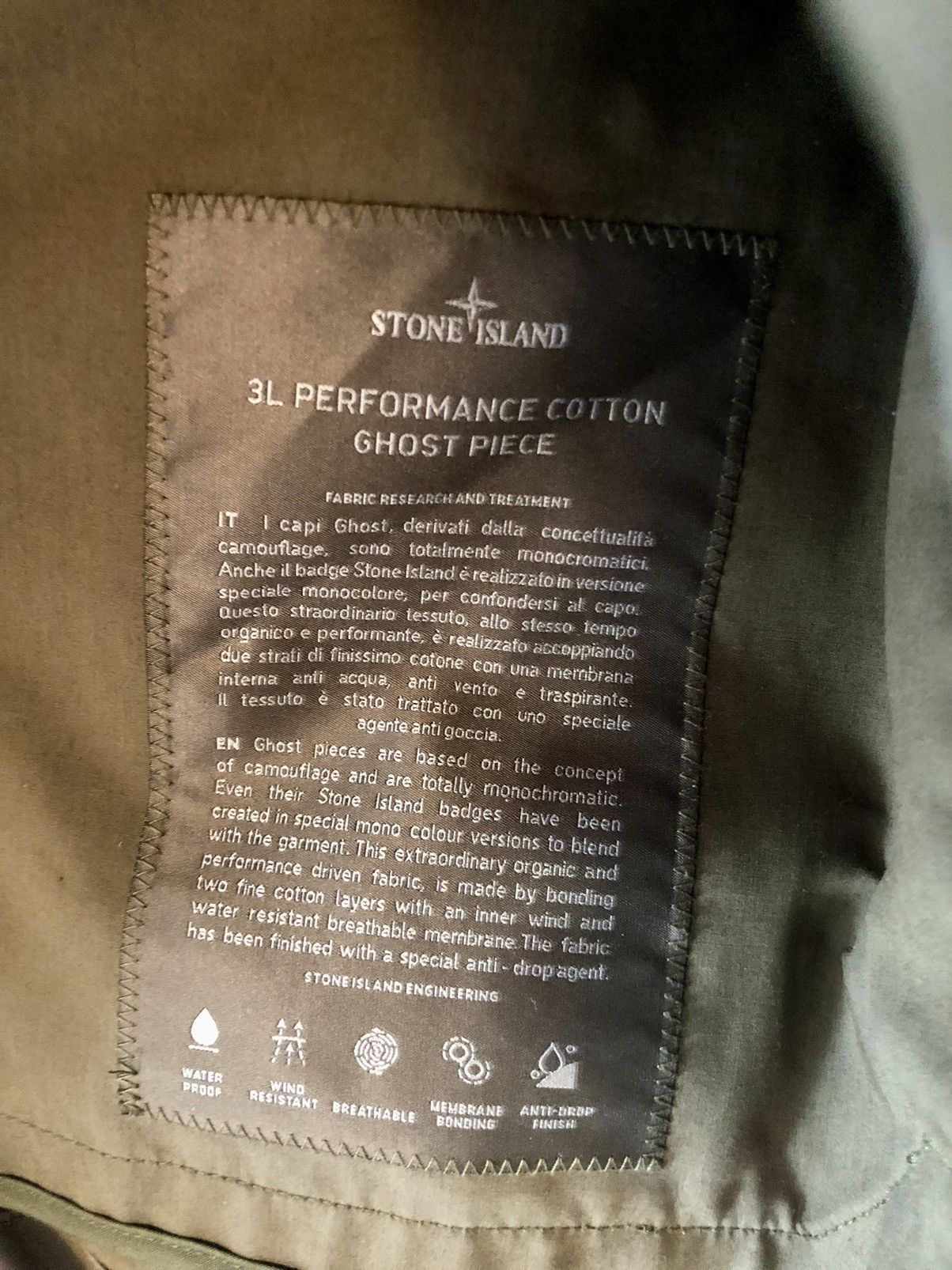 Stone Island Jacket Stone Island A0325 Size US M / EU 48-50 / 2 - 8 Thumbnail