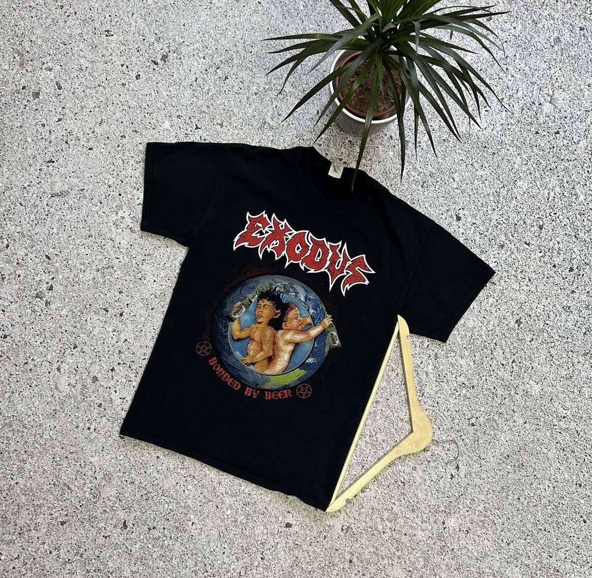 Vintage 1990s Exodus Bonded By Blood Rock Band T-Shirt