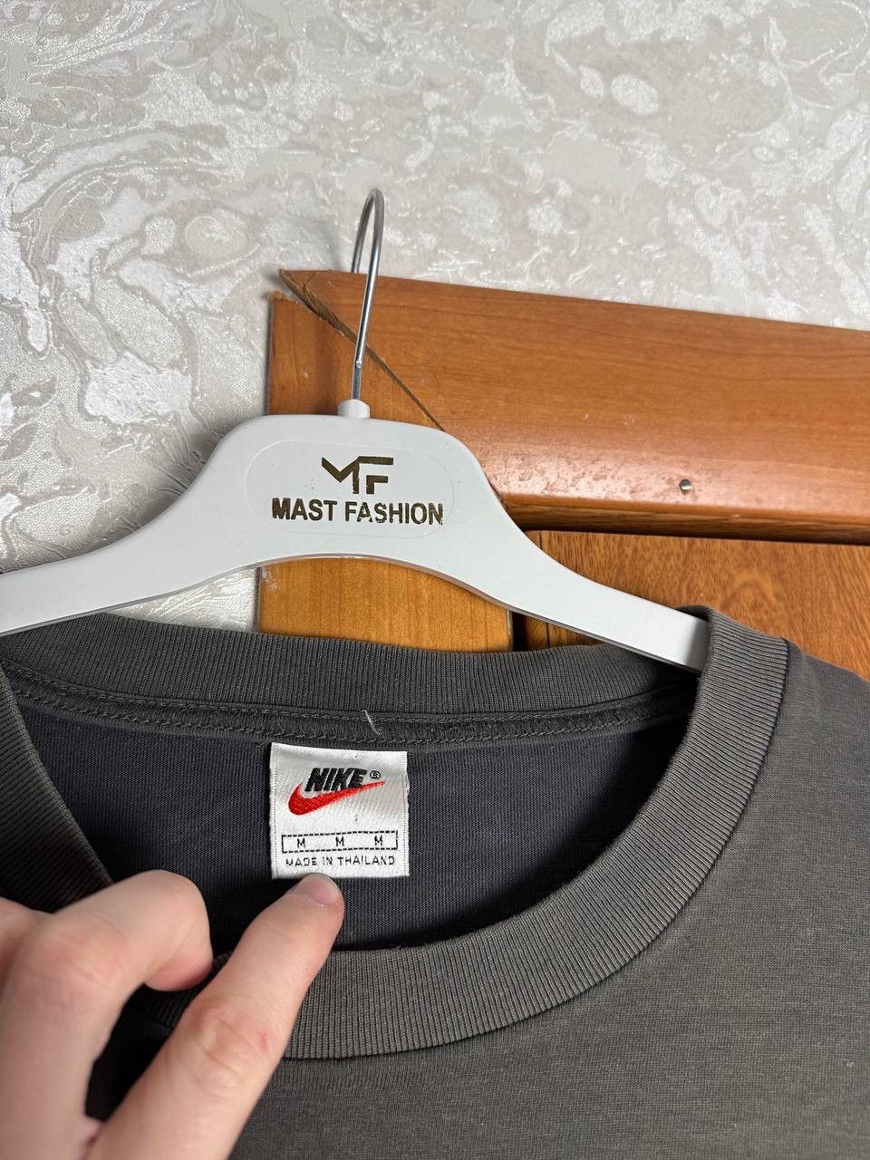 Nike Vintage 90s Nike Mind Over Destiny Dri Fit Reflective Print Size US M / EU 48-50 / 2 - 7 Thumbnail