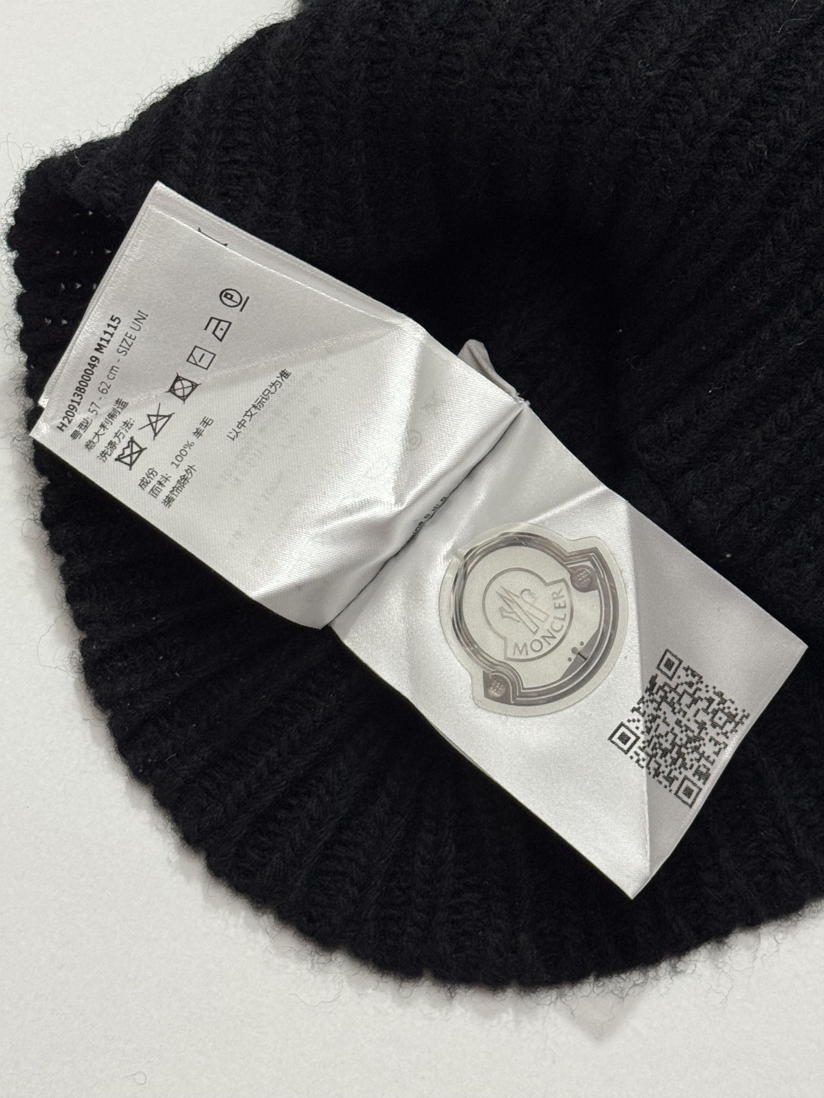 Moncler Moncler BALACLAVA virgin wool Size ONE SIZE - 11 Thumbnail