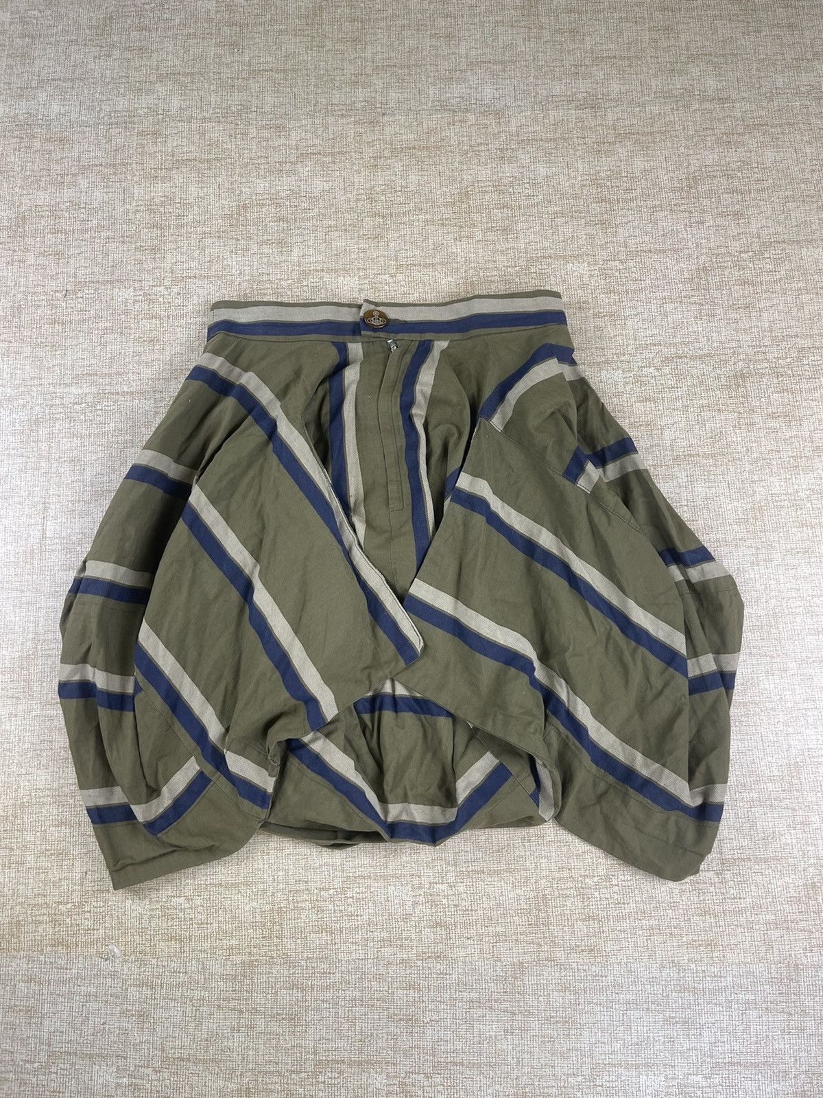 Vivienne Westwood VIVIENNE WESTWOOD Vintage Punk Style Stripes Skirt Size 27" / US 4 / IT 40 - 5 Thumbnail
