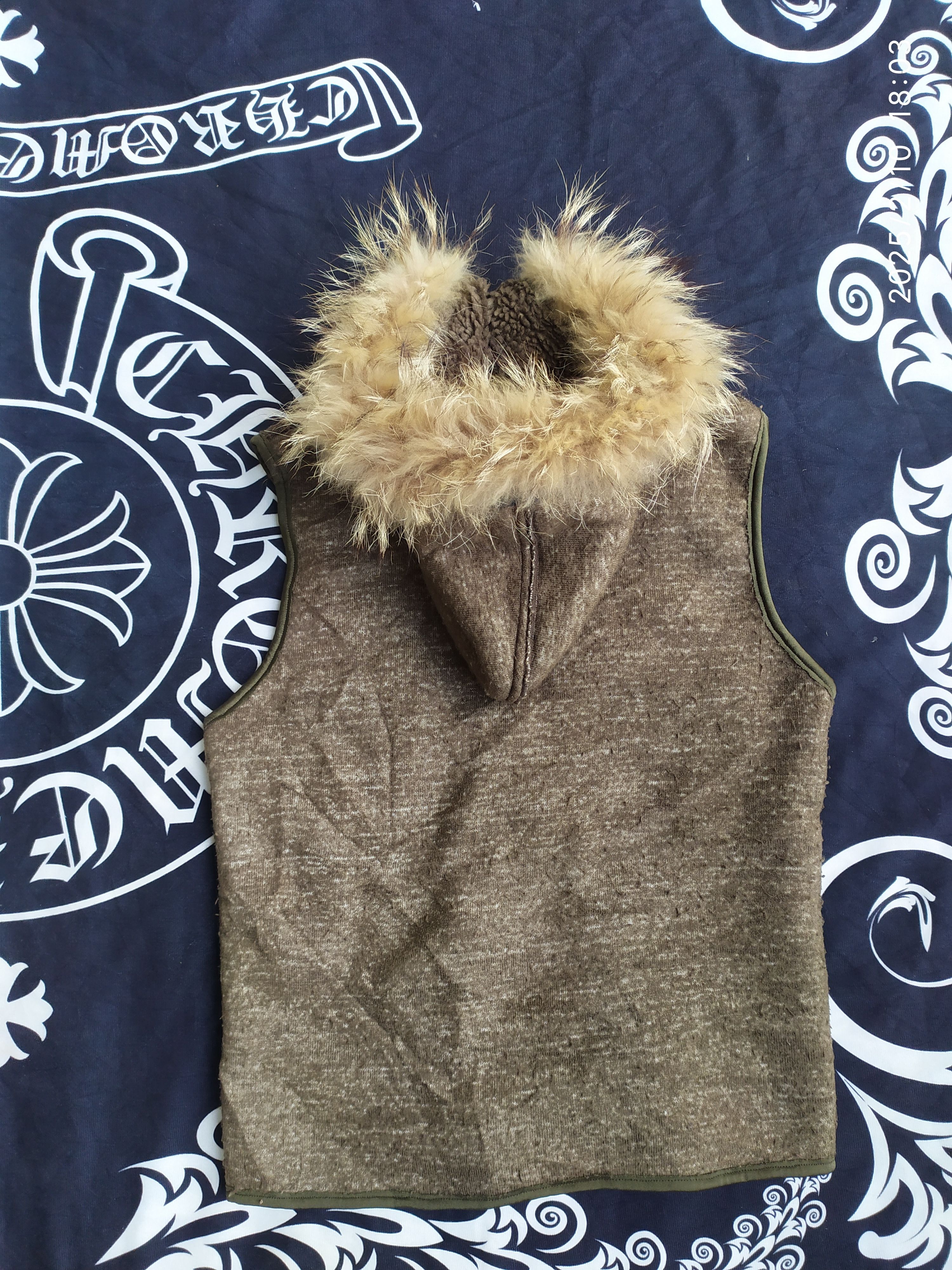 If Six Was Nine × Japanese Brand × Le Grande Bleu (L.G.B.) Japanese Abahouse Fur Riversible Vest Lgb Jacket Size US M / EU 48-50 / 2 - 7 Thumbnail