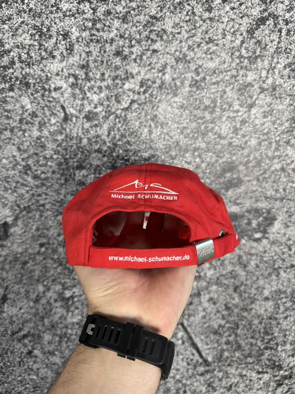 Formula 1 Vintage Michael Schumacher Racing Cap Ferrari F1 Hat Rare Size ONE SIZE - 9 Thumbnail