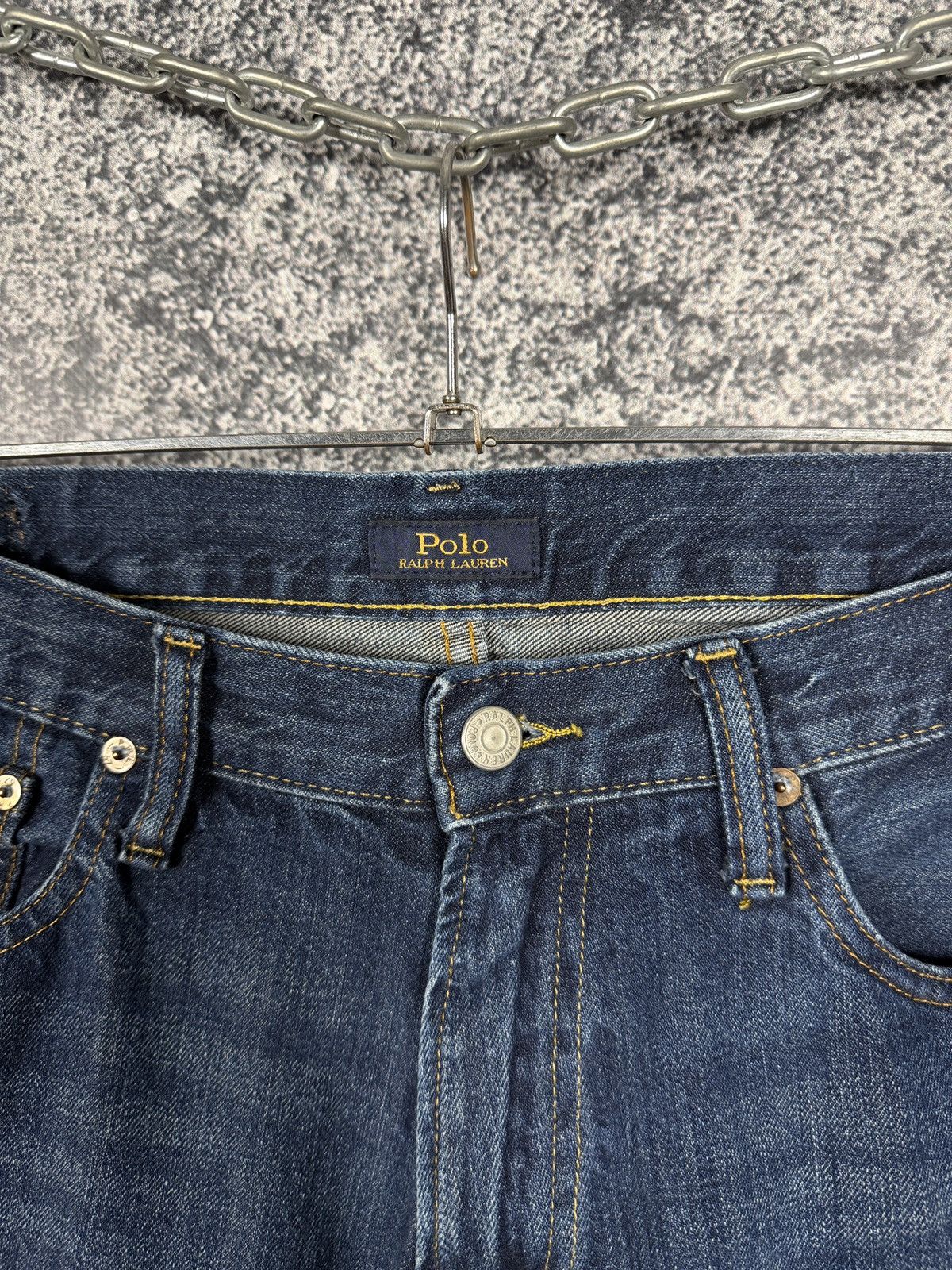 Polo Ralph Lauren Polo Ralph Lauren Jeans Blue Straight Leg Denim Pants 34x32 Size US 34 / EU 50 - 8 Thumbnail