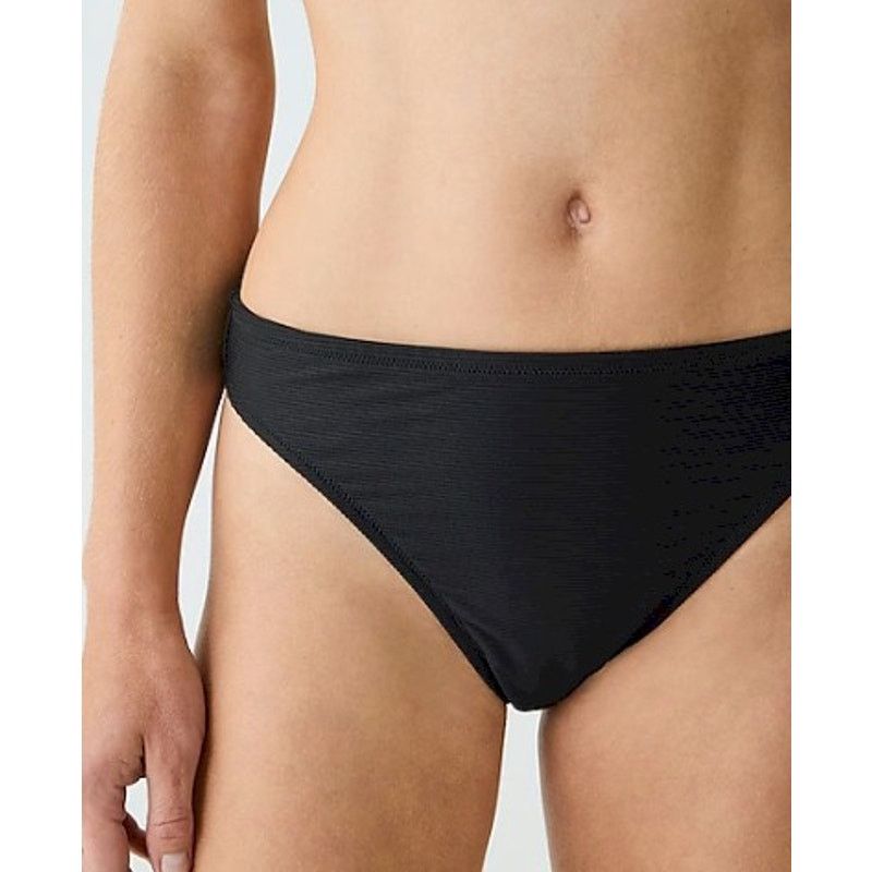 J.Crew NWT J. Crew Ribbed high-rise cheeky bikini bottom Sz S BE808 Size ONE SIZE - 2 Thumbnail