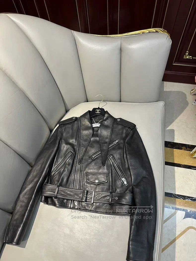Balenciaga Balenciaga size 38 Leather Jacket Size S / US 4 / IT 40 - 1 Thumbnail