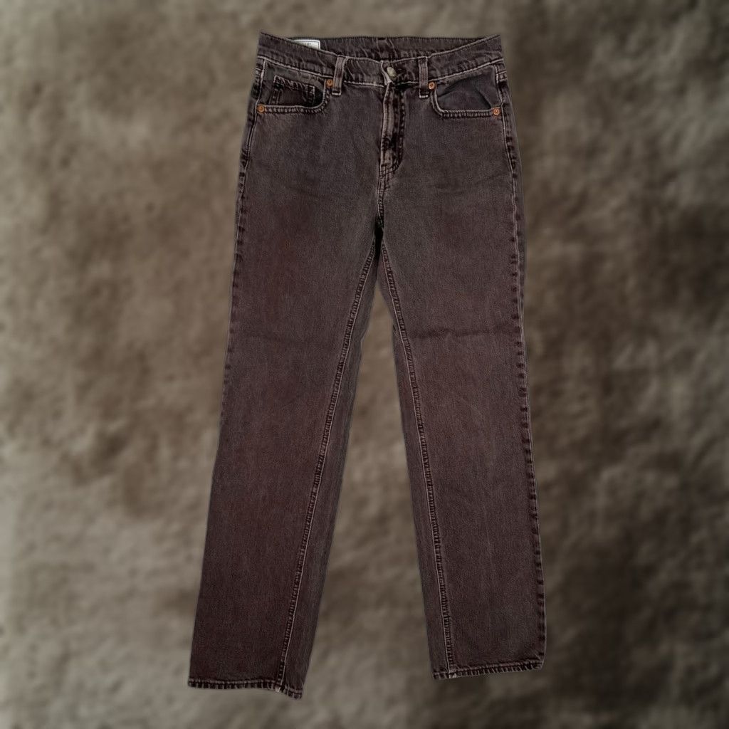 Gap Gap 90s Loose Mid Rise Jeans Womens 25 Brown Straight Leg Relaxed Denim Size 42" / US 20 - 1 Thumbnail