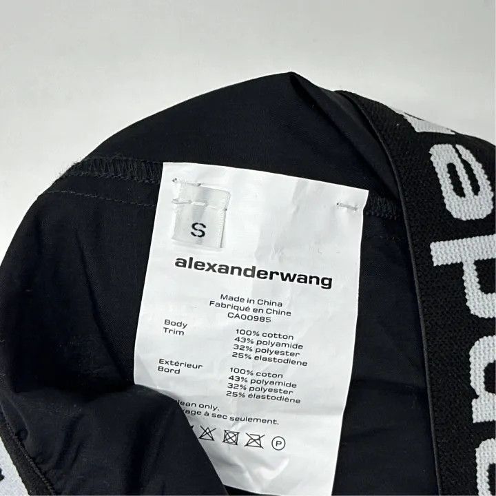 Alexander Wang Alexander Wang Black Casual Wide-Leg Pants - Size 23" - 3 Thumbnail