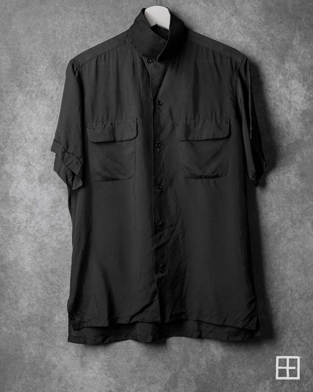 Yohji Yamamoto Yohji Yamamoto Pour Homme SS10 Camp Collar Cargo Shirt Size US M / EU 48-50 / 2 - 2 Thumbnail
