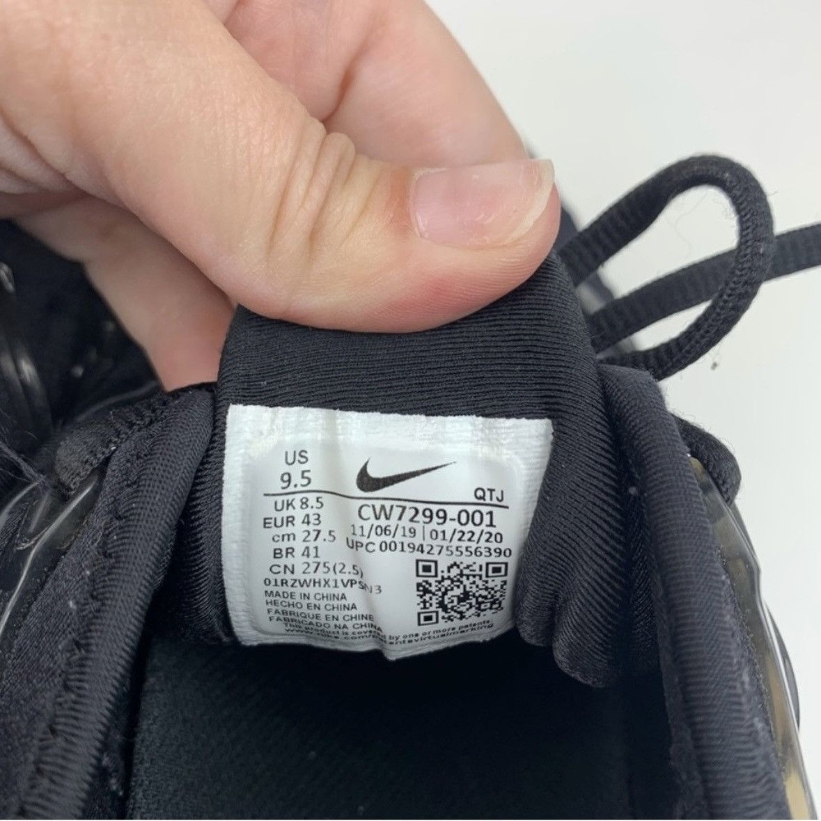 Nike Nike Vapormax Plus Metallic Gold Black Athletic Sneakers 9.5 Size US 9.5 / EU 42-43 - 6 Thumbnail