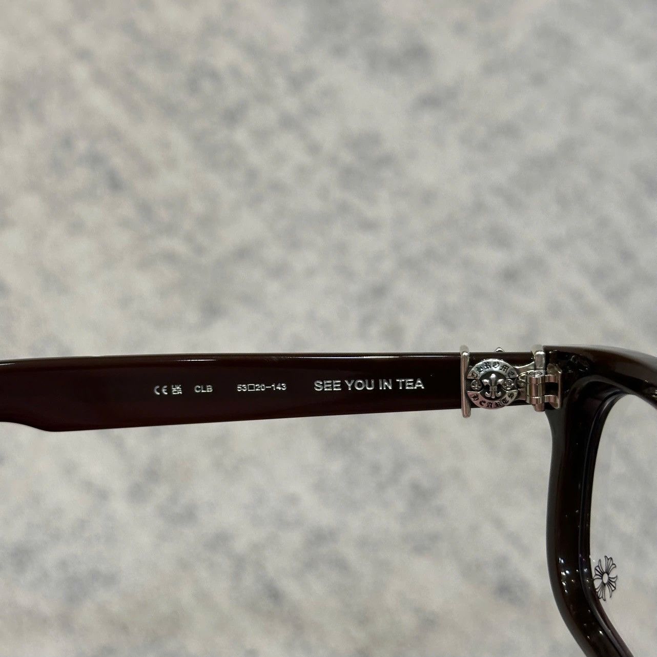 Chrome Hearts CHROME HEARTS SEE YOU IN TEA Classic Brown Size ONE SIZE - 6 Thumbnail