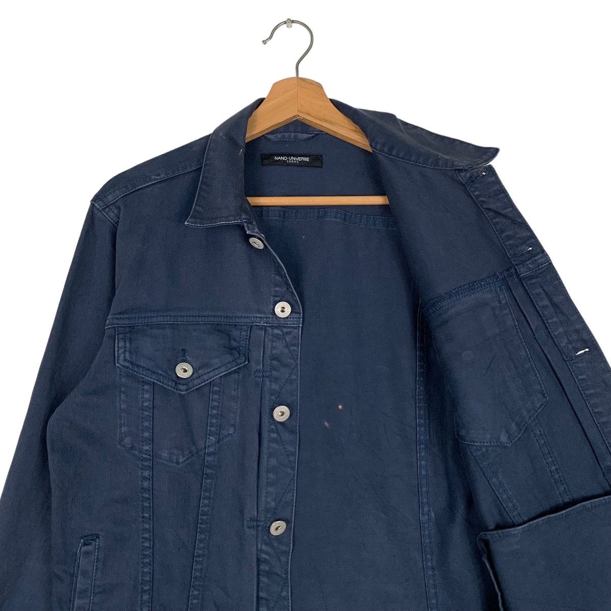 Japanese Brand NANO UNIVERSE Tokyo Type 3 Cotton Jacket #0913-C41 Size US L / EU 52-54 / 3 - 8 Thumbnail