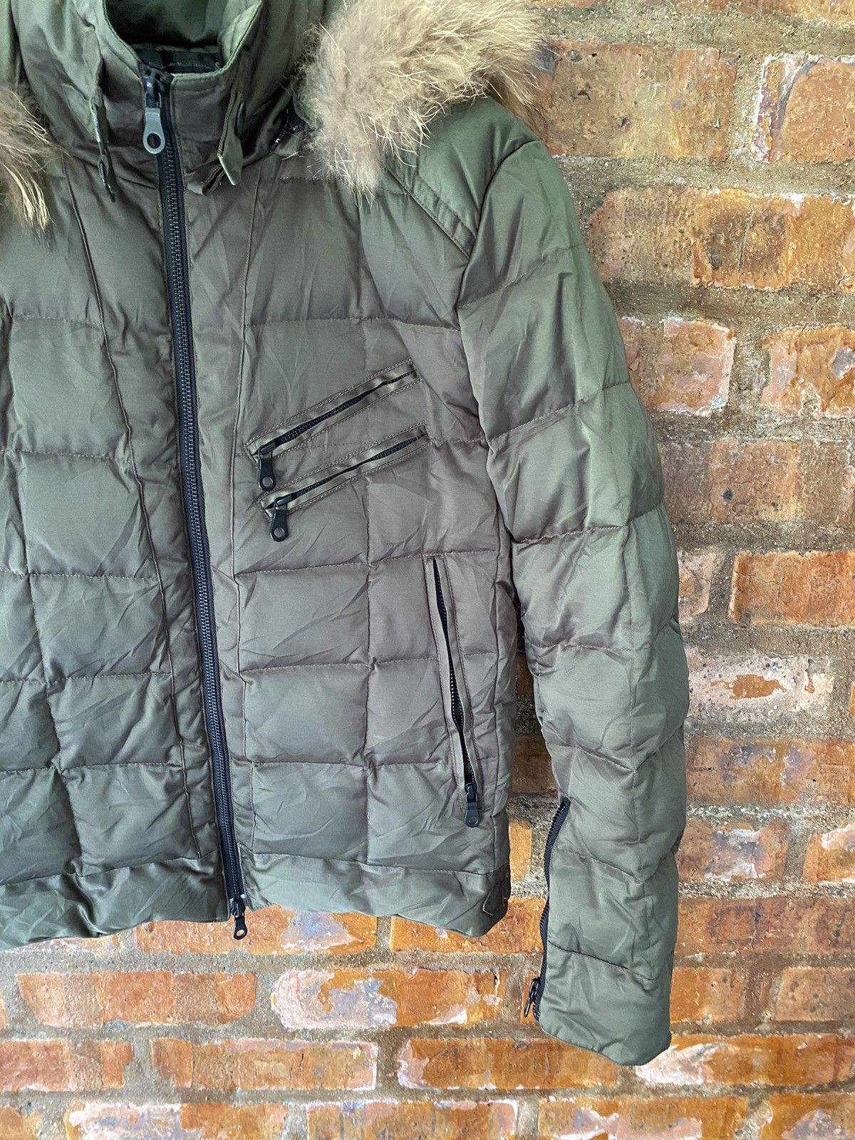 Schlussel 2000s Racon Fur Padded Jacket Size US S / EU 44-46 / 1 - 5 Thumbnail