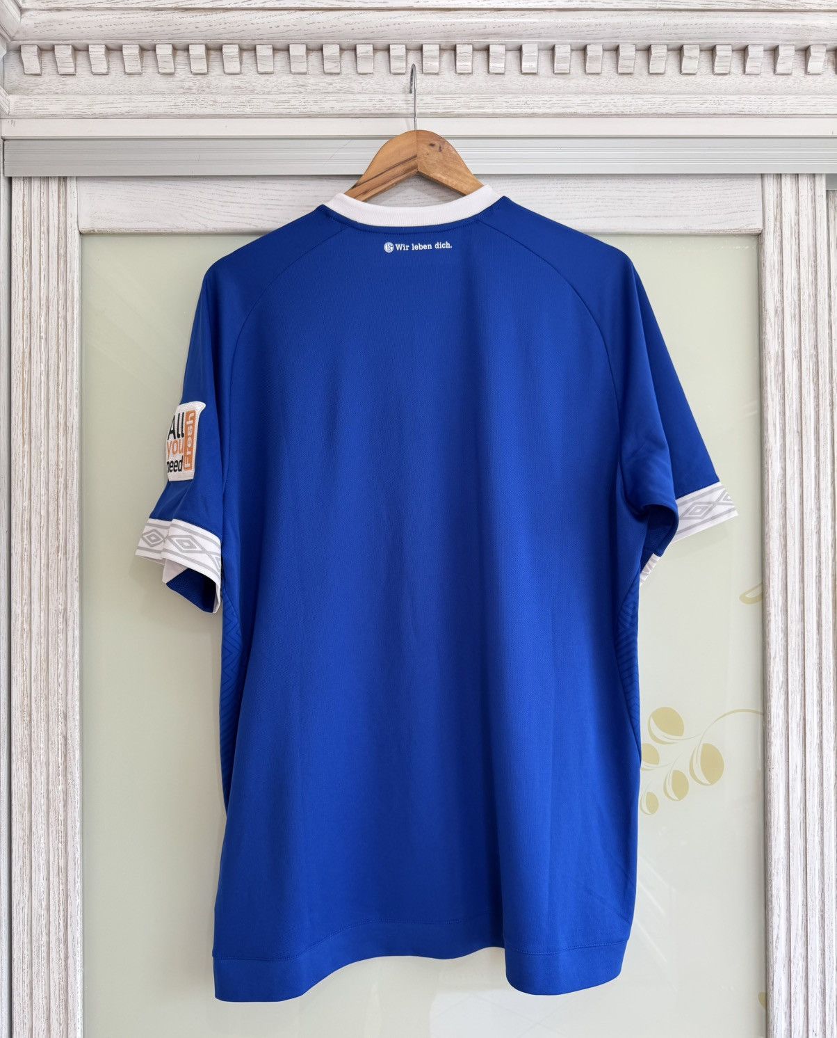 Umbro Schalke 2018-2019 Home Soccer Jersey Football Kit Shirt Size US XL / EU 56 / 4 - 2 Thumbnail