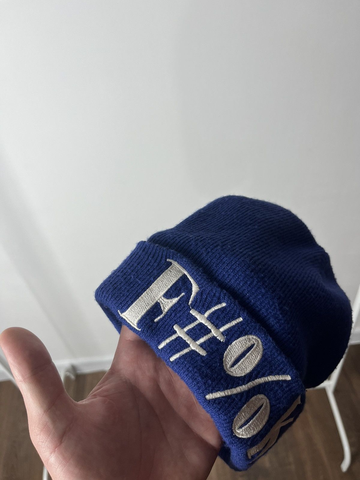 Japanese Brand Fuck Adult Humor Embroidered Beanie Hats Size ONE SIZE - 5 Thumbnail