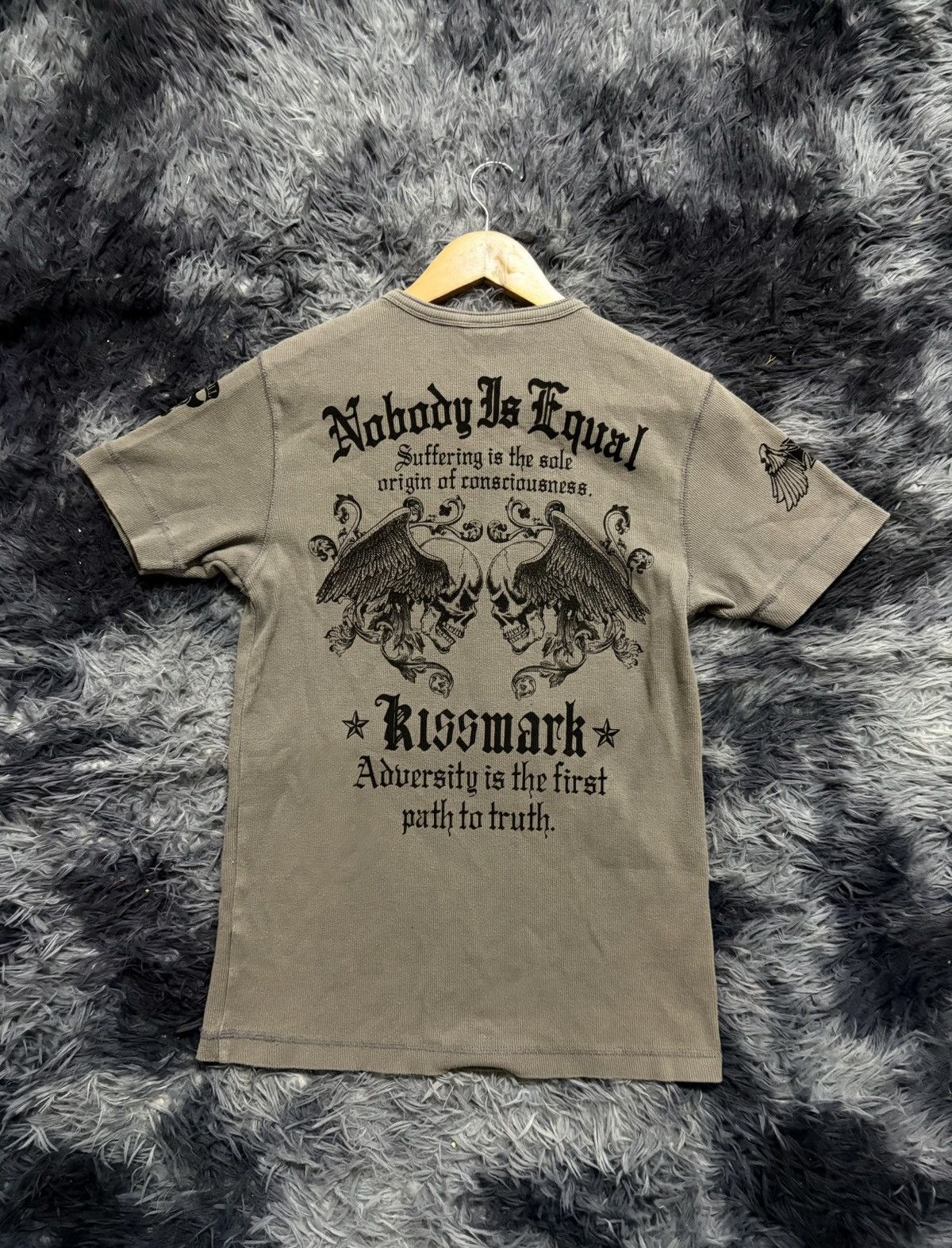 Hysteric Glamour 🔥HOT🔥VINTAGE KISSMARK SKULL BACK-HIT VERY RARE Size US S / EU 44-46 / 1 - 1 Thumbnail