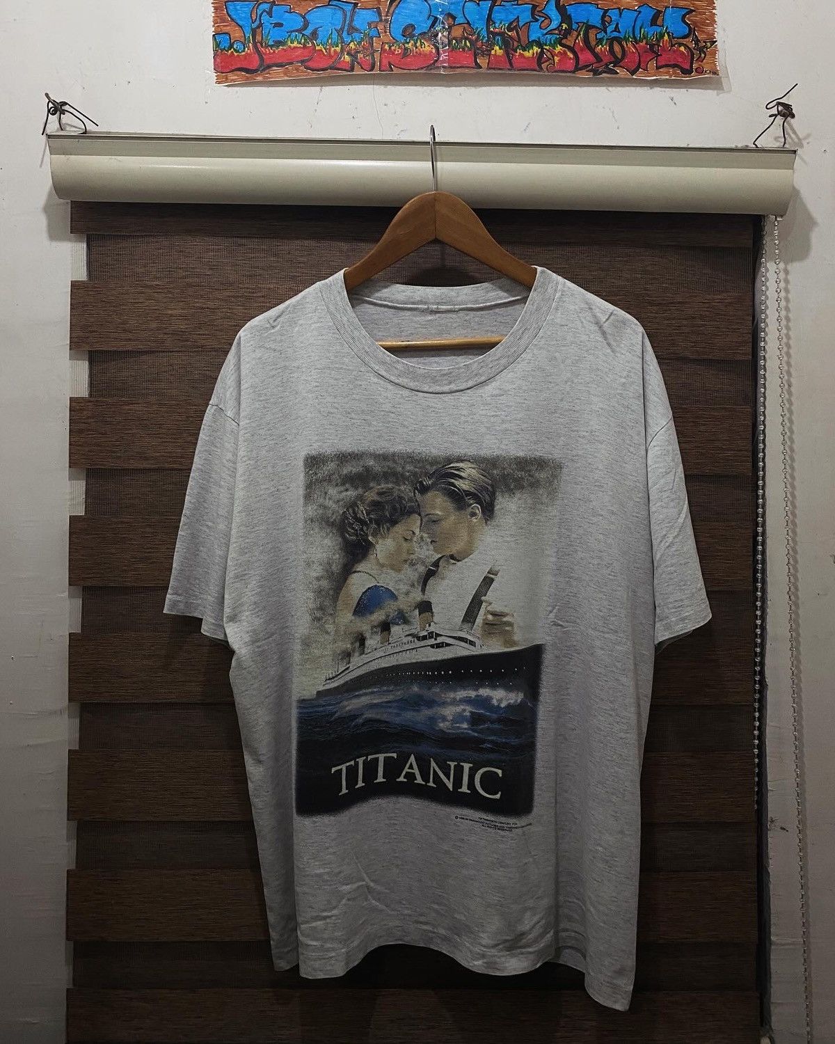 Other × Vintage Vintage 90s Titanic Movie Poster Promo Tee Size US XL / EU 56 / 4 - 1 Thumbnail