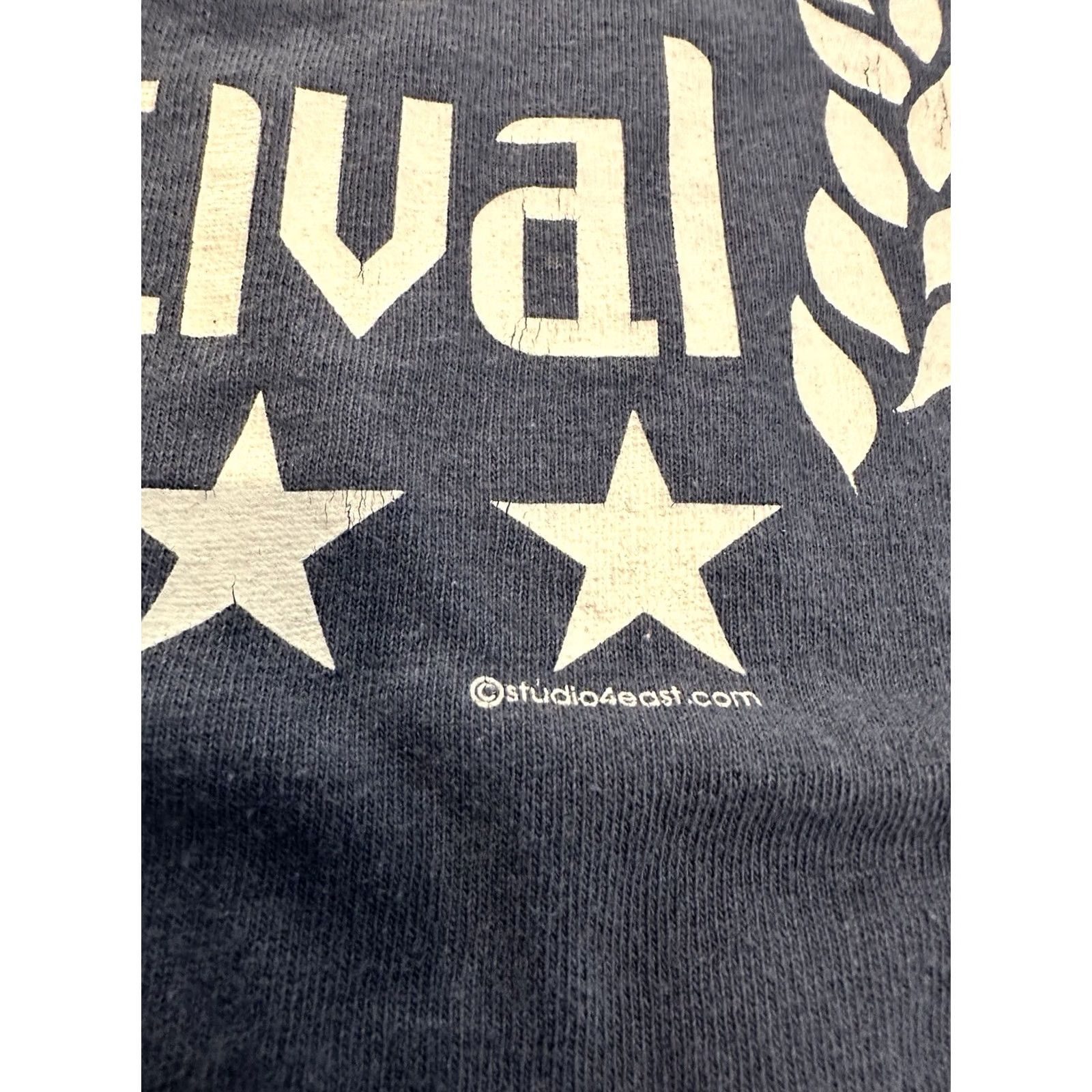 Vintage VINTAGE All Day On The Sofa Film Festival T Shirt XL Studio 4 Easy Funny Blue Mens XL Size US XL / EU 56 / 4 - 3 Thumbnail