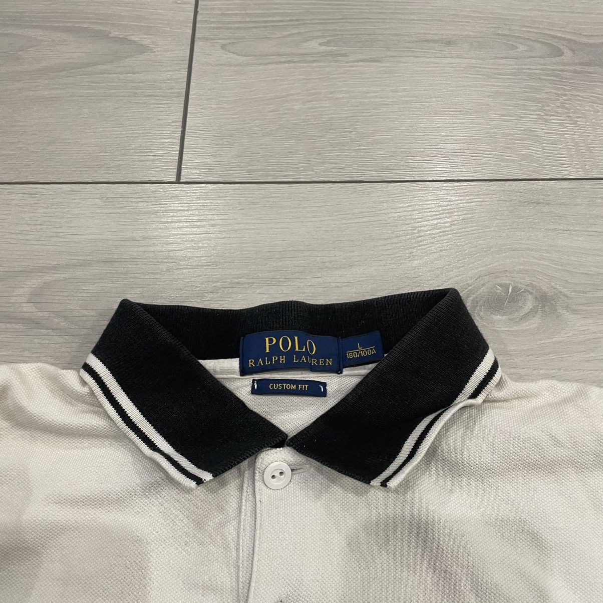 Polo Ralph Lauren × Ralph Lauren × Vintage Polo Ralph Lauren BLACK Chief Keef Polo Shirt PRL TEE OLD Y2 Size US L / EU 52-54 / 3 - 5 Thumbnail