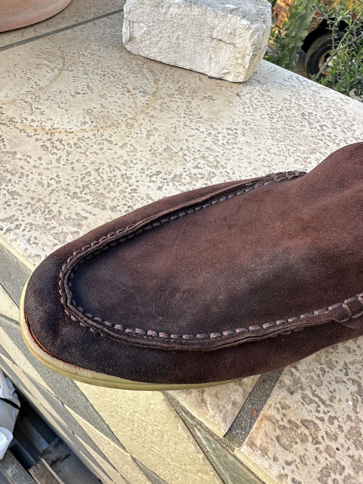Loro Piana Loro Piana Loafers Leather Dark Brown 41 size Size US 7.5 / EU 40-41 - 17 Thumbnail