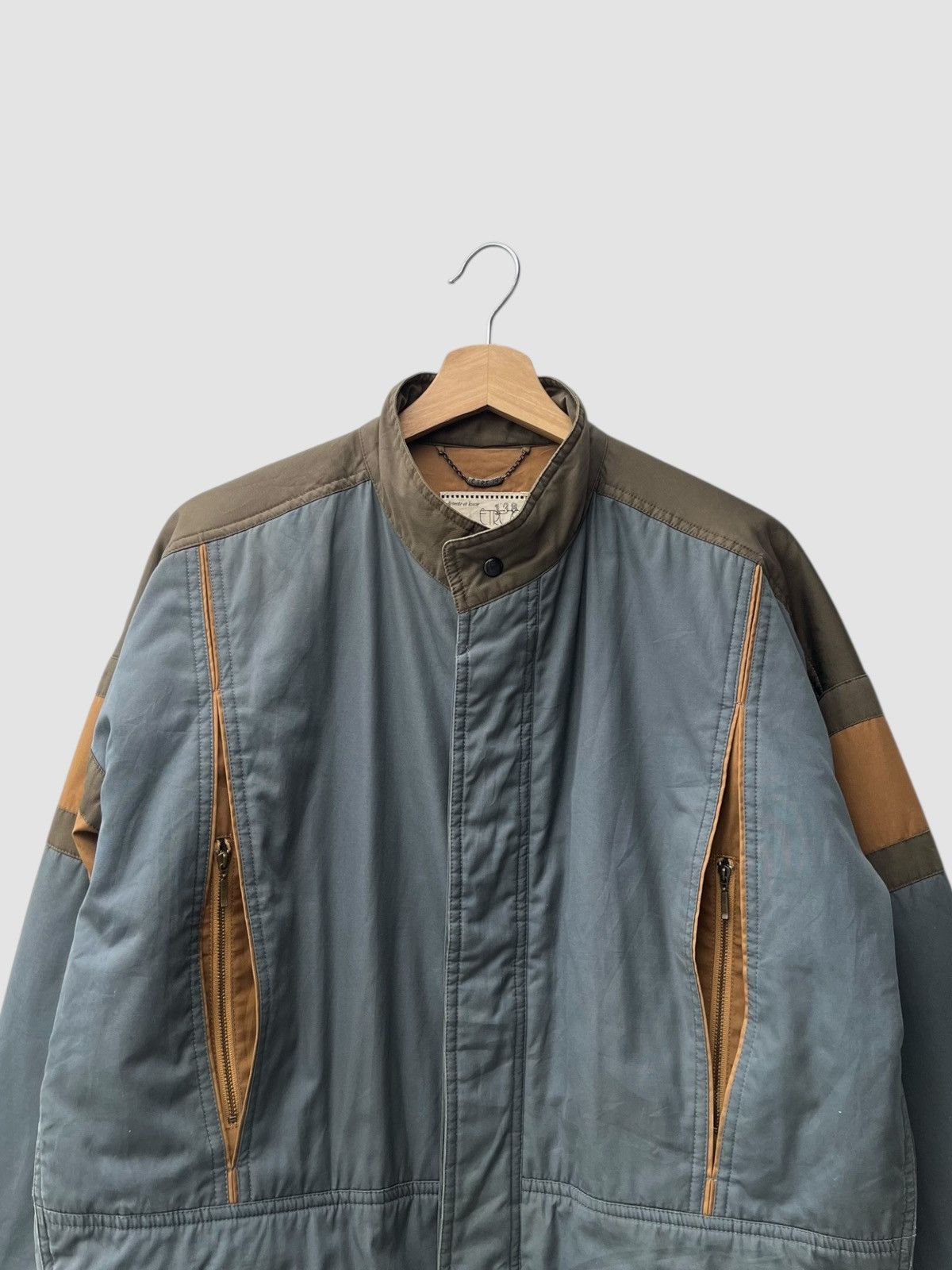 Japanese Brand ÊTRE 79 Issey Miyake Style Bomber Jacket Size US M / EU 48-50 / 2 - 5 Thumbnail