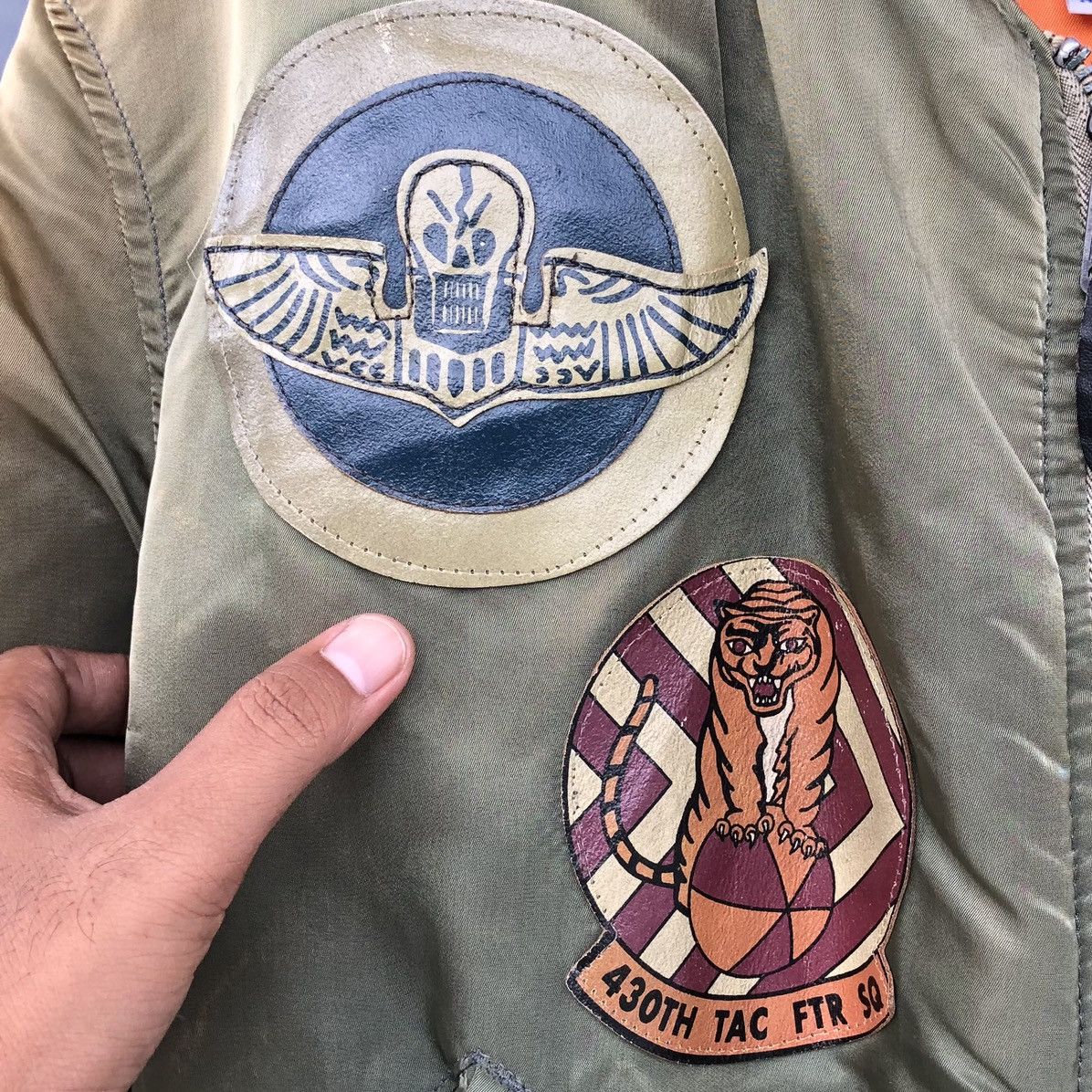 Avirex Vintage USAF MA-1 Flight Patches by Avirex Sun Faded Jacket Size US L / EU 52-54 / 3 - 3 Thumbnail