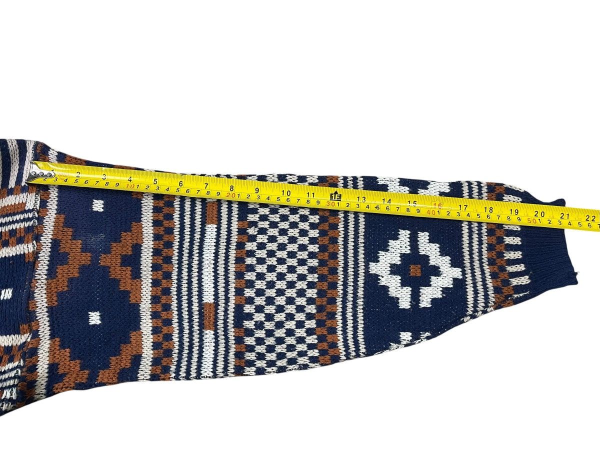 Valentino Vintage Valentino Knitwear Wool Aztec Sweater Size M / US 6-8 / IT 42-44 - 10 Thumbnail