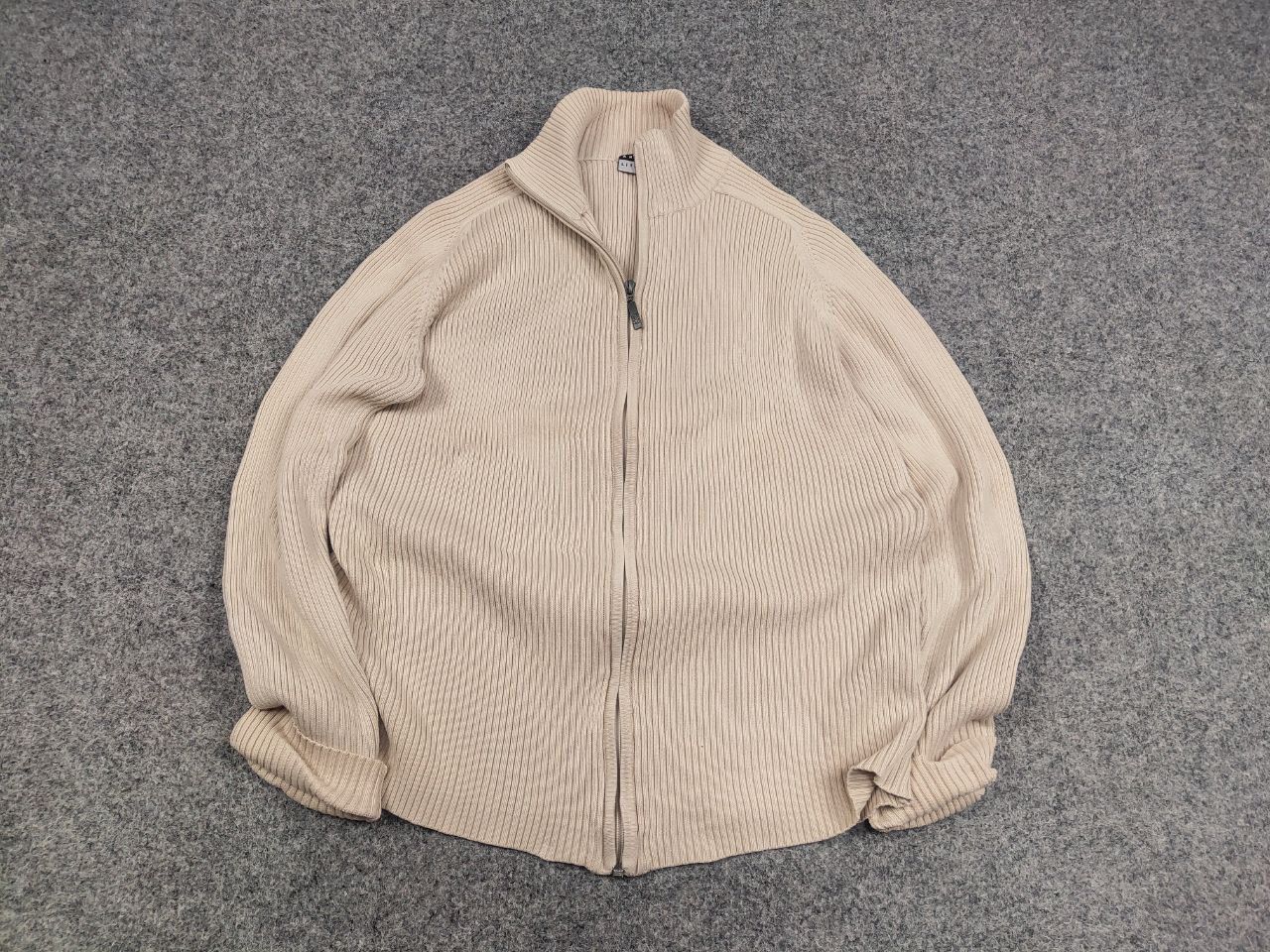 If Six Was Nine VTG Japan Hysteric Glamour Yamamoto Style ribbed Zip Sweater Size US M / EU 48-50 / 2 - 2 Thumbnail