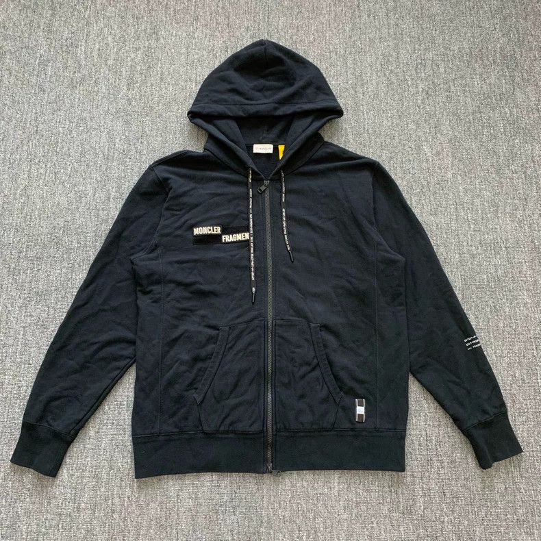 Moncler Moncler Fragment Design Zip Hoodie Size US XXL / EU 58 / 5 - 1 Thumbnail