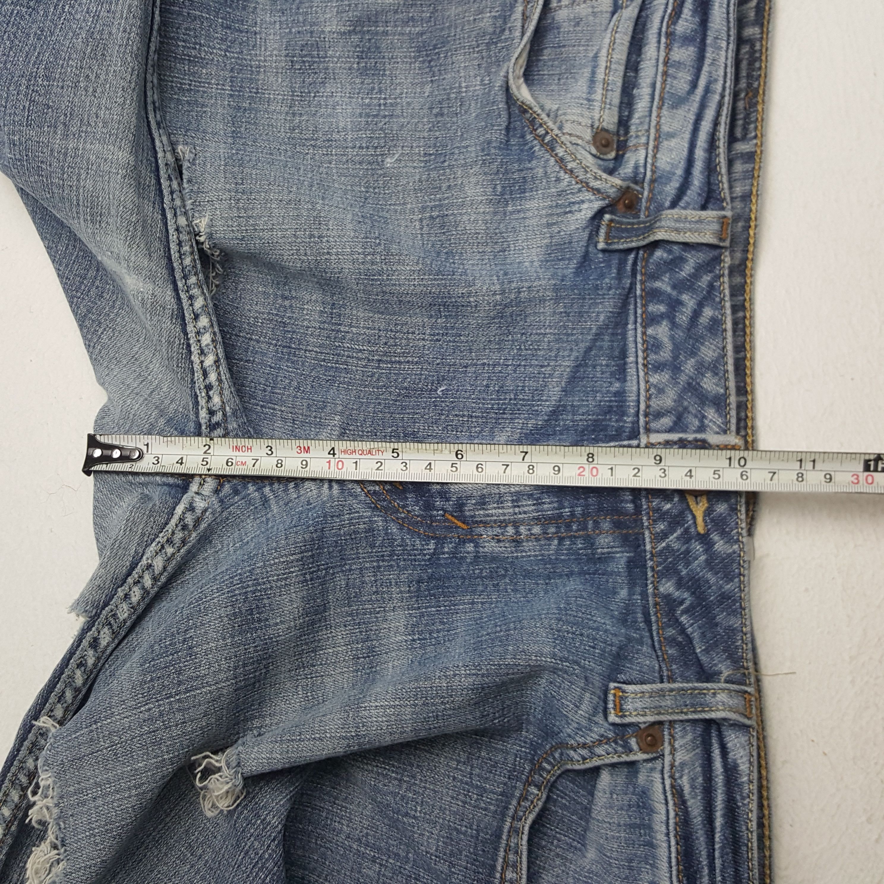 Levi's × Vintage Vintage Levi's American Distressed Style Denim Jeans Size US 34 / EU 50 - 8 Thumbnail