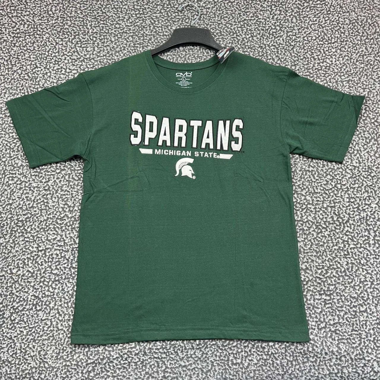 Other Michigan State Spartans Shirt Men Short Sleeve Cotton New L Size US L / EU 52-54 / 3 - 1 Thumbnail