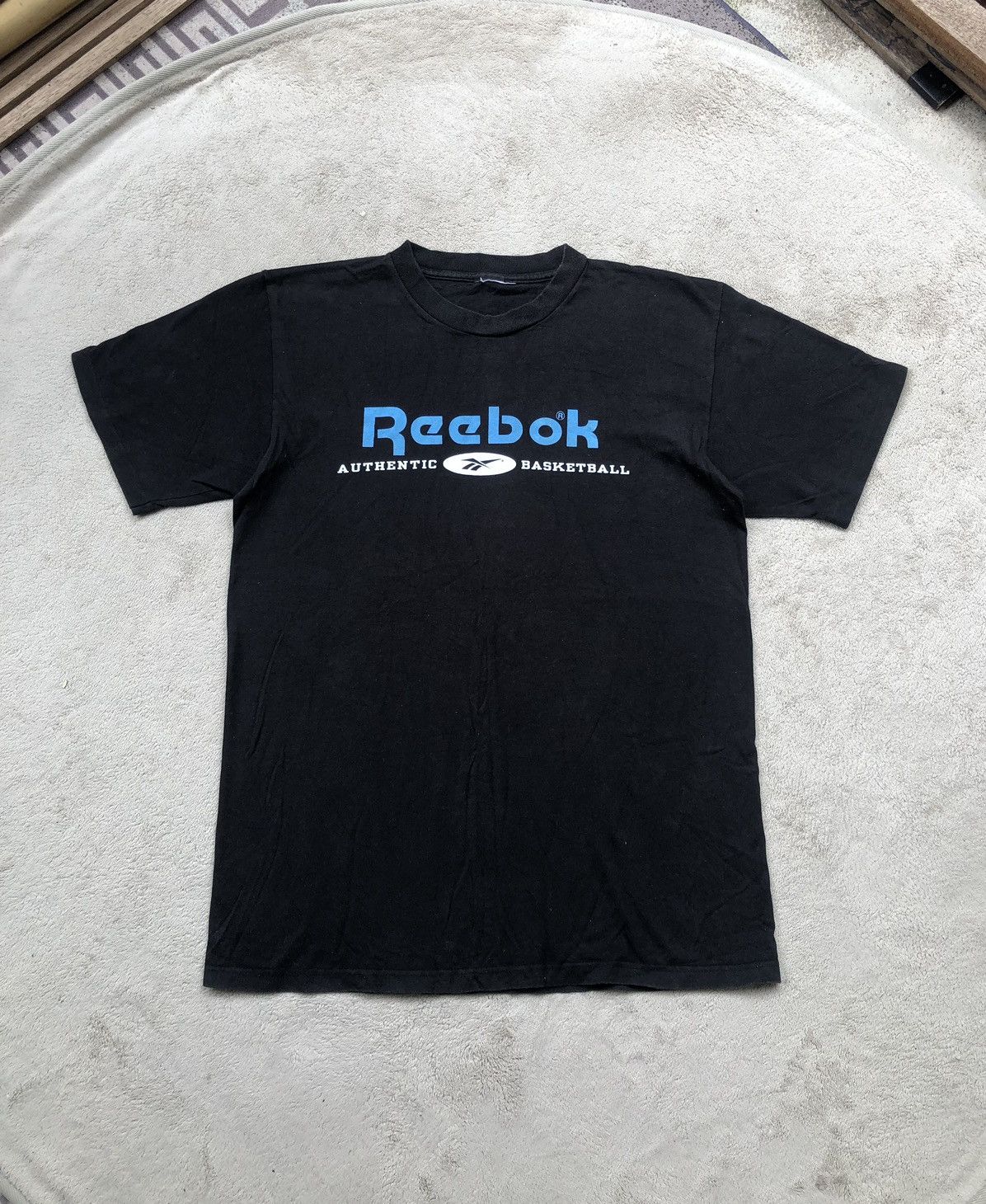 Reebok × Vintage Vintage Reebok Basketball Big Logo Single Stitched T Shirt Size US M / EU 48-50 / 2 - 1 Thumbnail