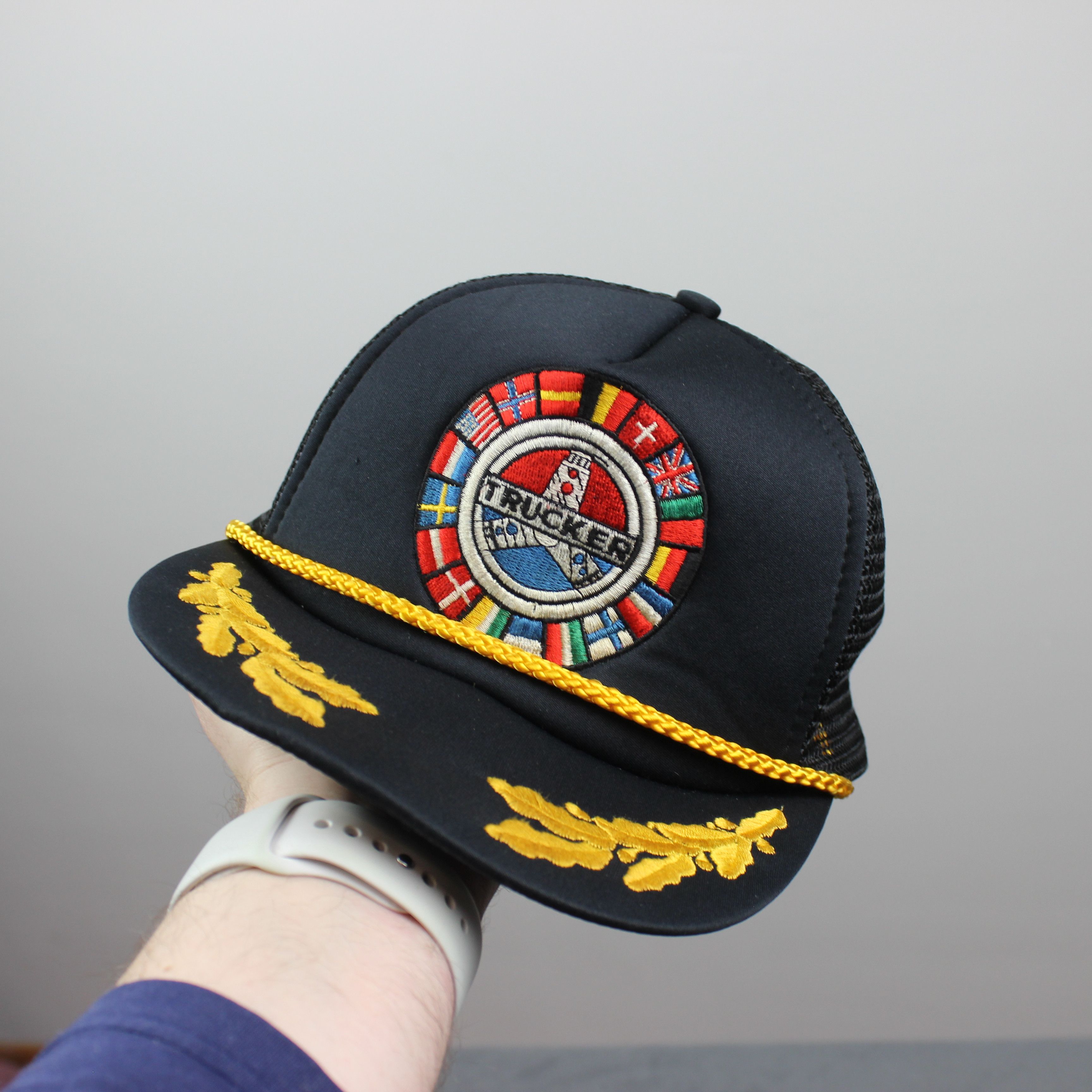 Vintage Truckers cap hat men vintage usa Size ONE SIZE - 5 Thumbnail