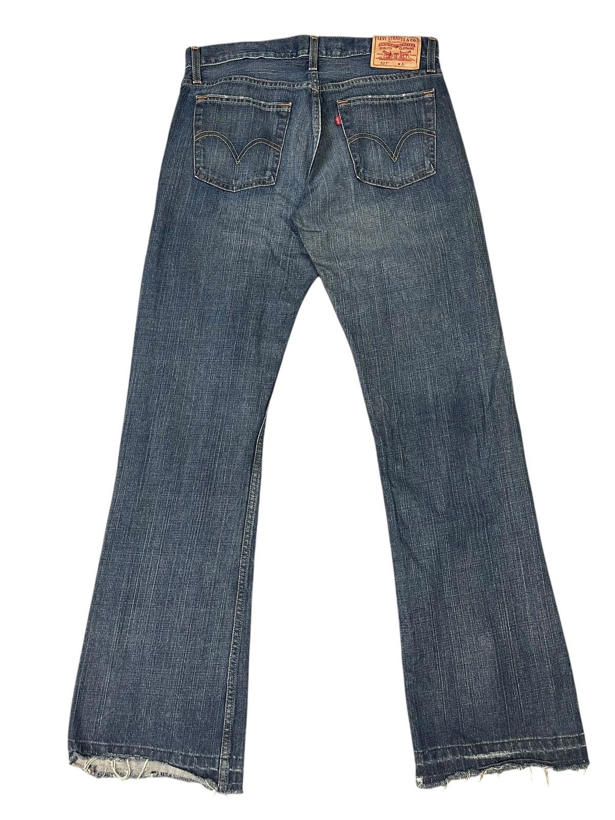 Levi's Vintage Levi’s 527 Low Boot Cut Jeans Flare Size US 32 / EU 48 - 2 Thumbnail