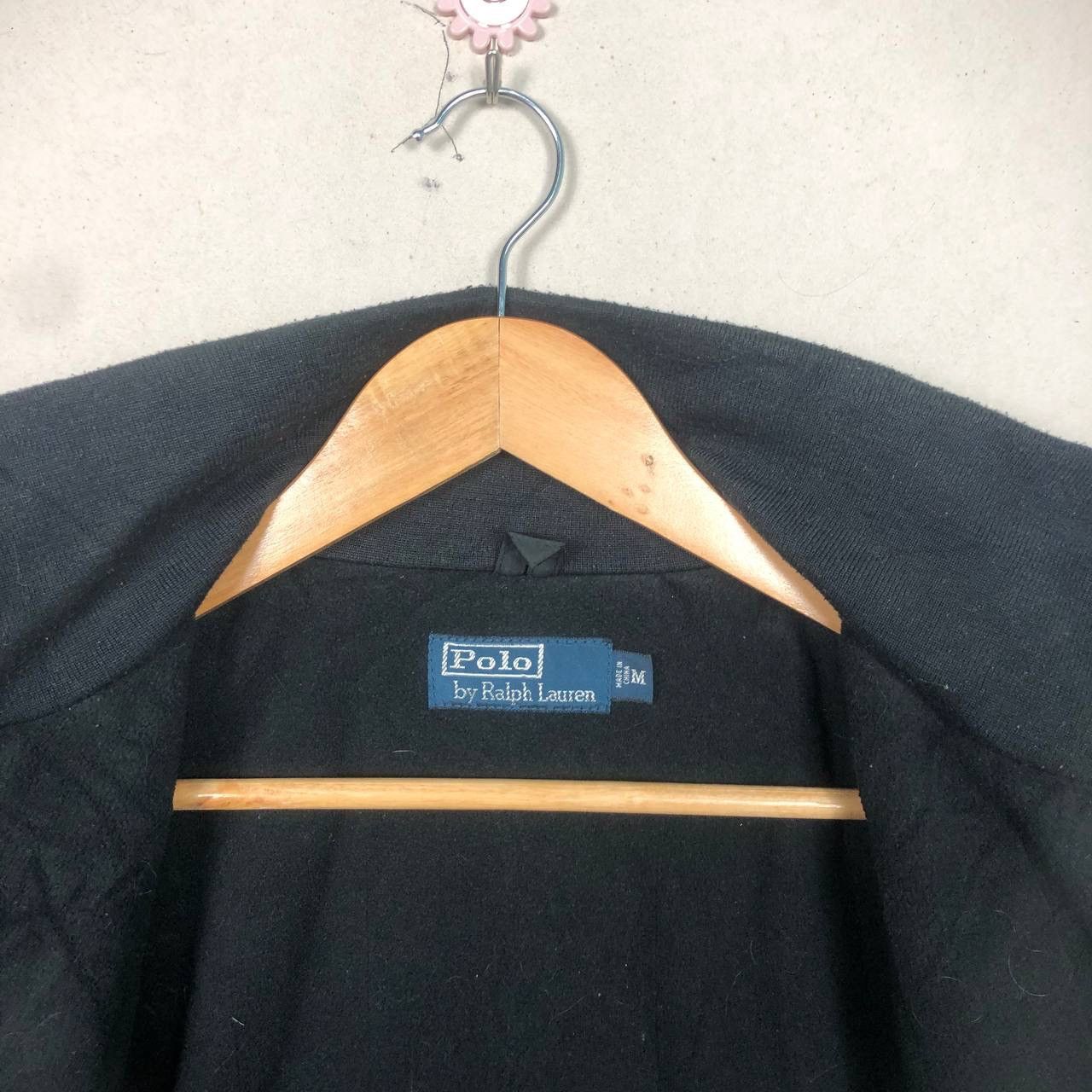 Polo Ralph Lauren Polo Ralph Lauren Small Pony Black Jacket Full Zipper Size US M / EU 48-50 / 2 - 8 Thumbnail