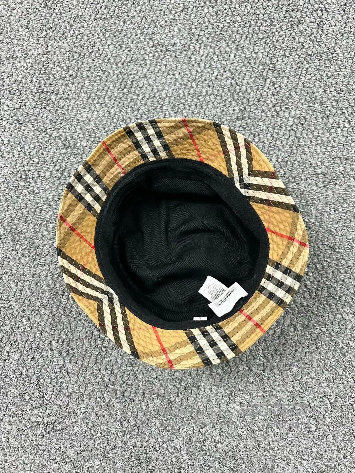 Burberry Burberry size L Classic khaki check fisherman's hat| Size ONE SIZE - 3 Thumbnail