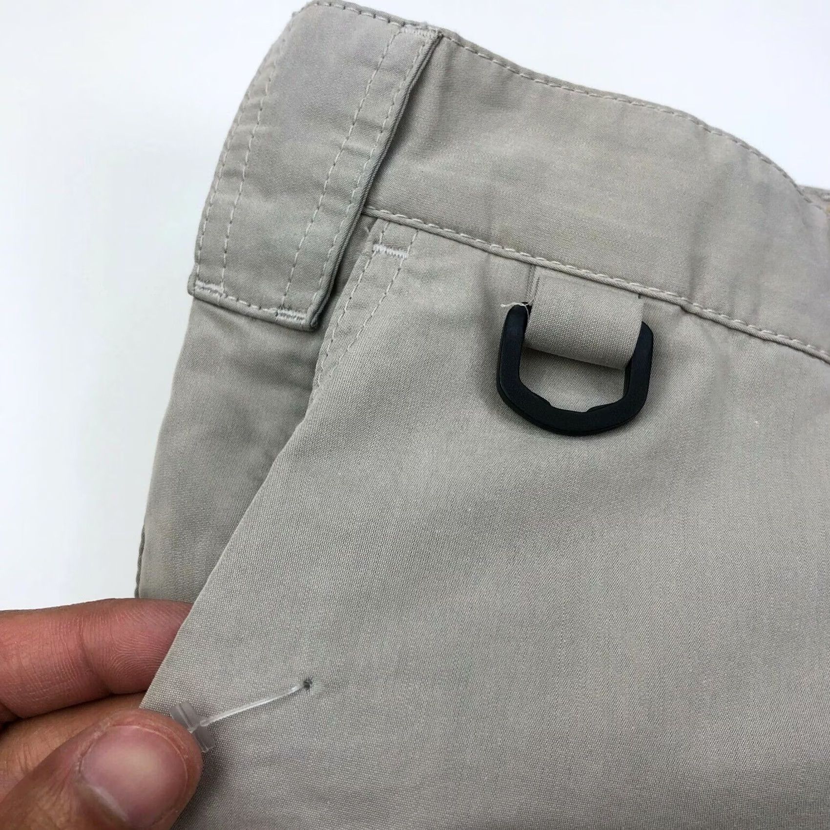 Eddie Bauer Eddie Bauer 40 Mens Beige Cargo Casual Flat Front Walking Shorts Size US 40 / EU 56 - 3 Thumbnail