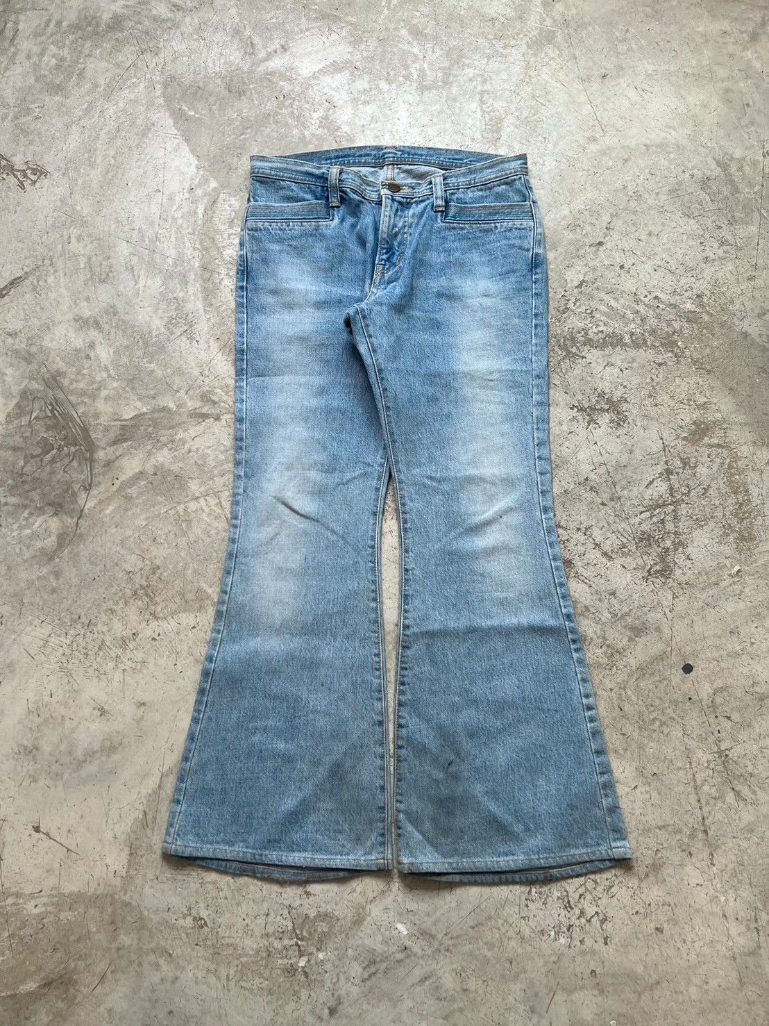 Hysteric Glamour Hysteric Glamour Low Bootcut Flared Jeans Size US 30 / EU 46 - 1 Thumbnail