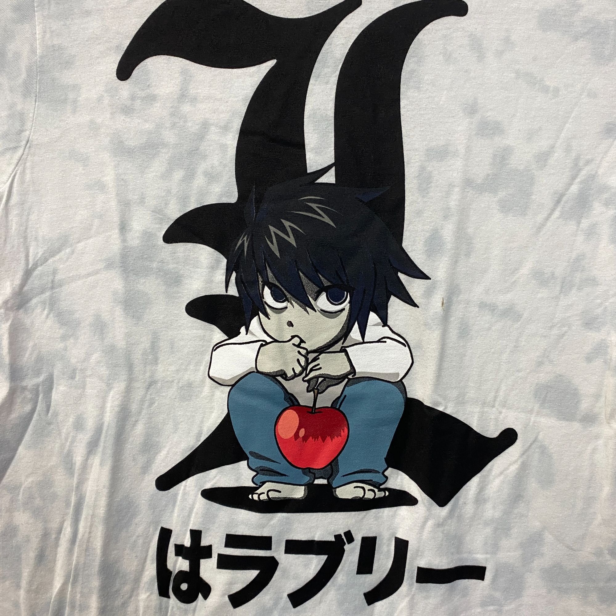Anime Death Note Chibi L Is Lovely Anime T-Shirt Small Size US S / EU 44-46 / 1 - 2 Thumbnail
