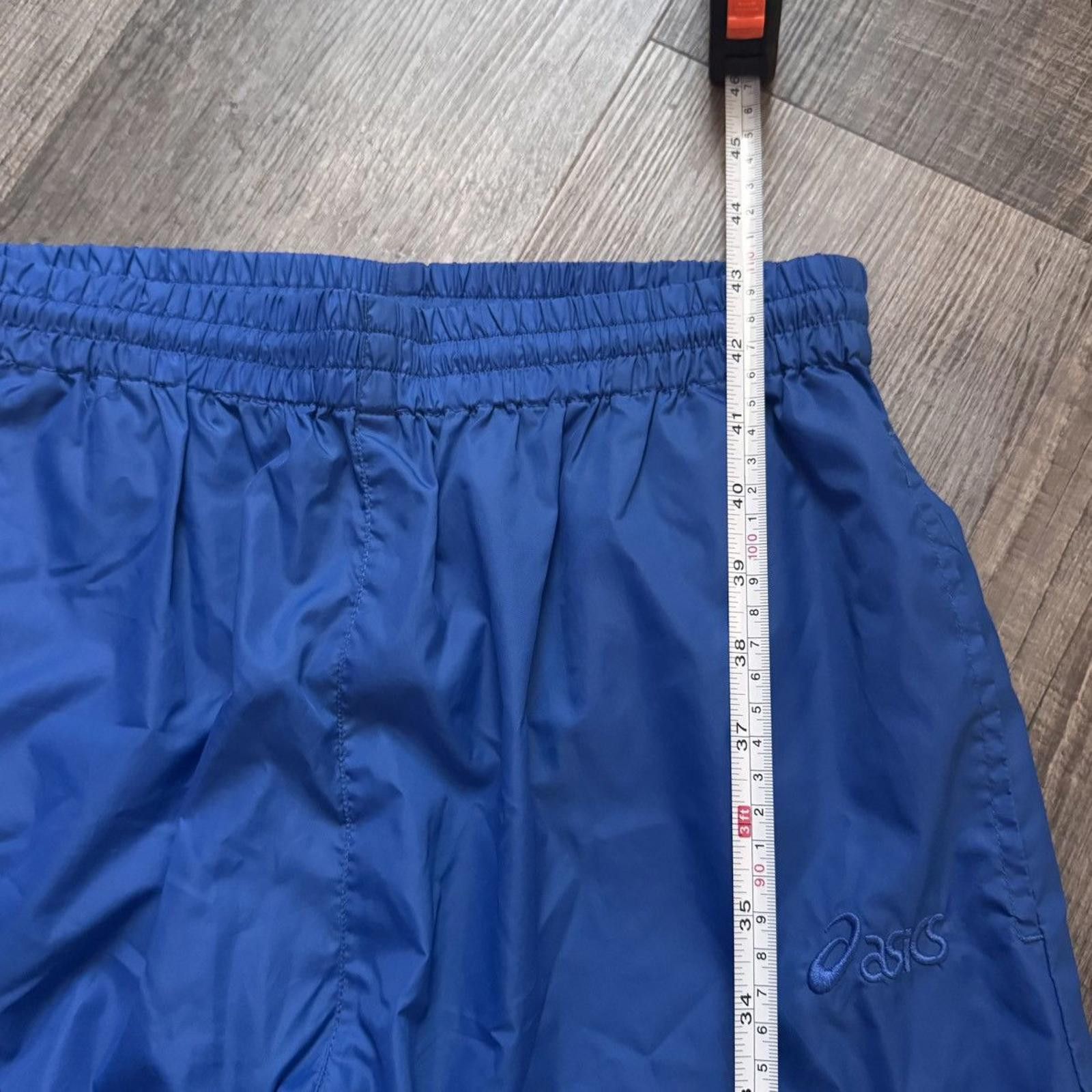 Asics ASICS • VINTAGE "Blue" Nylon Pants (L) Size 36" / US 14 / IT 50 - 6 Thumbnail