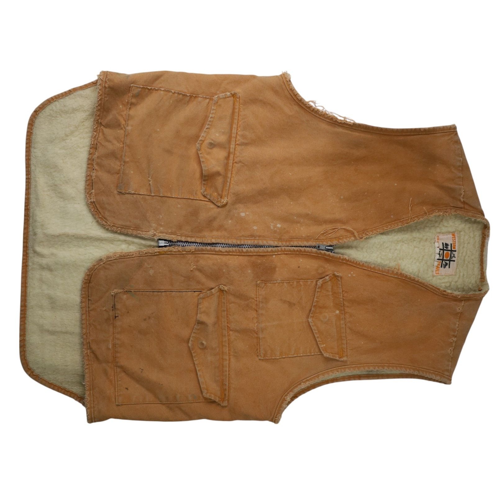 Vintage VTG Distressed Western Trails Bend Oregon Sportsman Vest Size US M / EU 48-50 / 2 - 1 Thumbnail