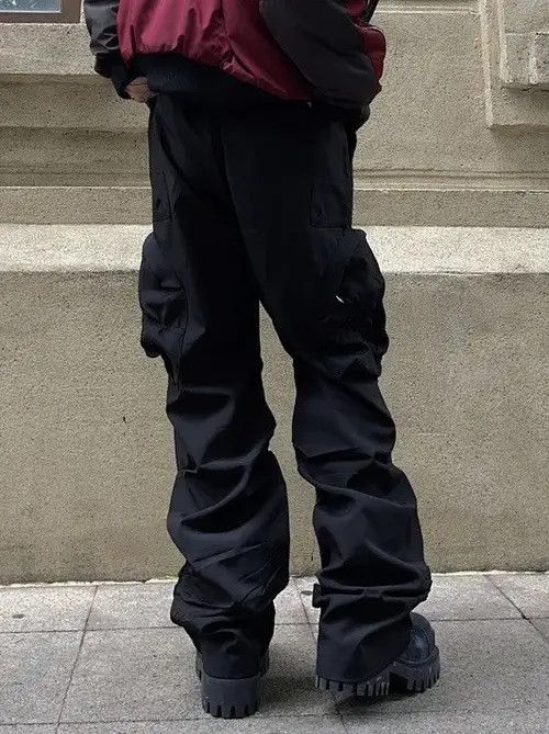 Japanese Brand Kahori x Naomi Utility grunge multi pocket nylon pants Size US 30 / EU 46 - 3 Thumbnail